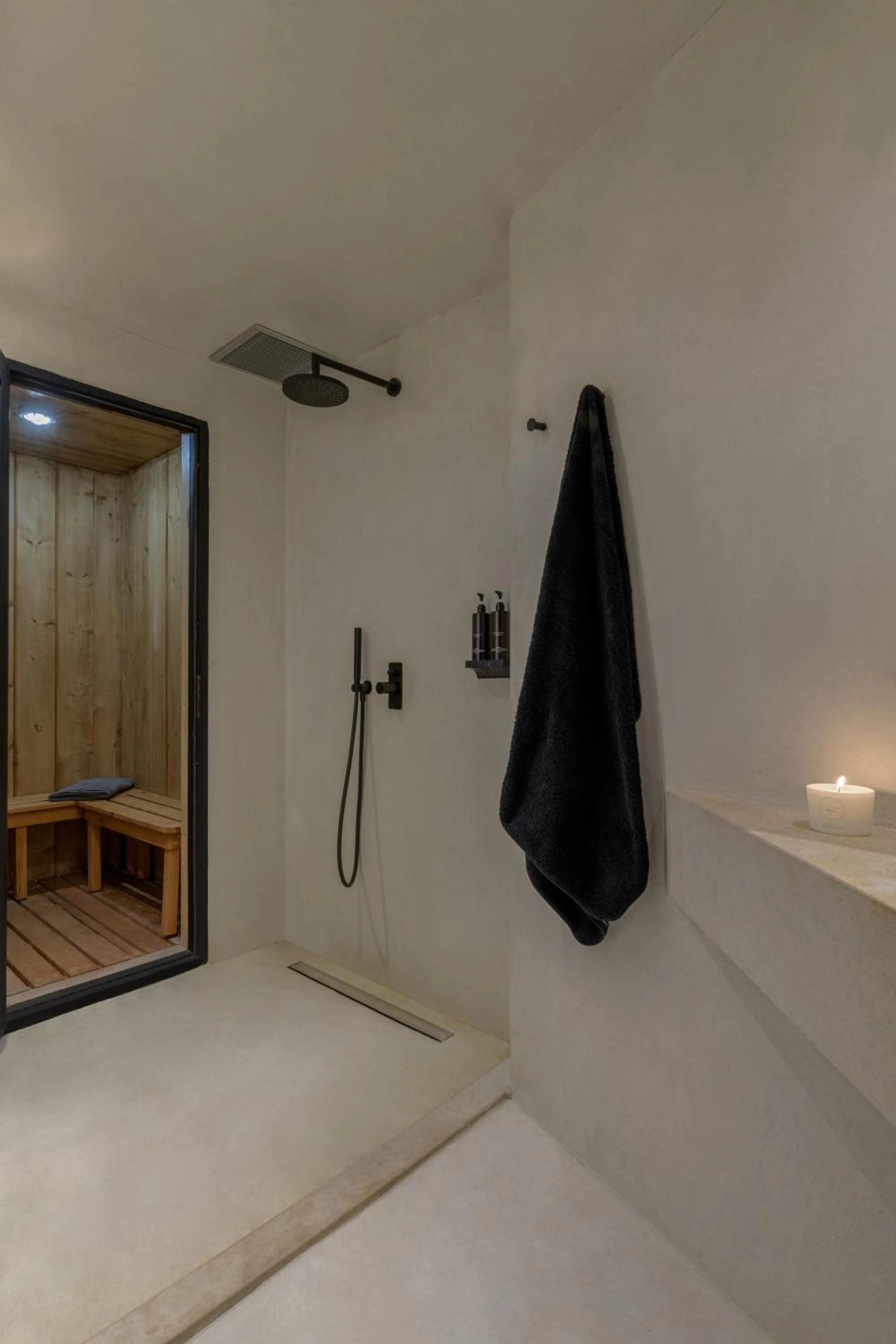 Bed in Rocabella Mykonos Hotel