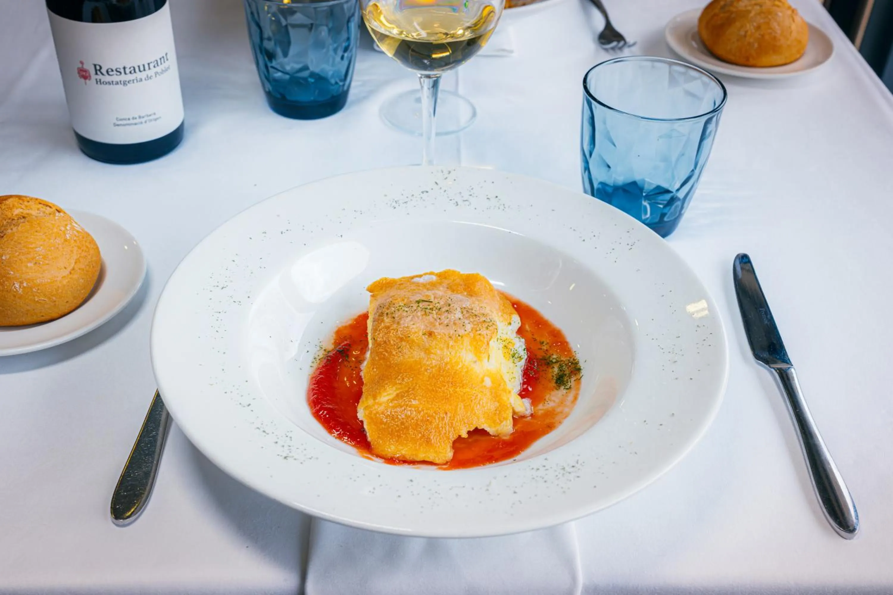 Food in Hostatgeria de Poblet