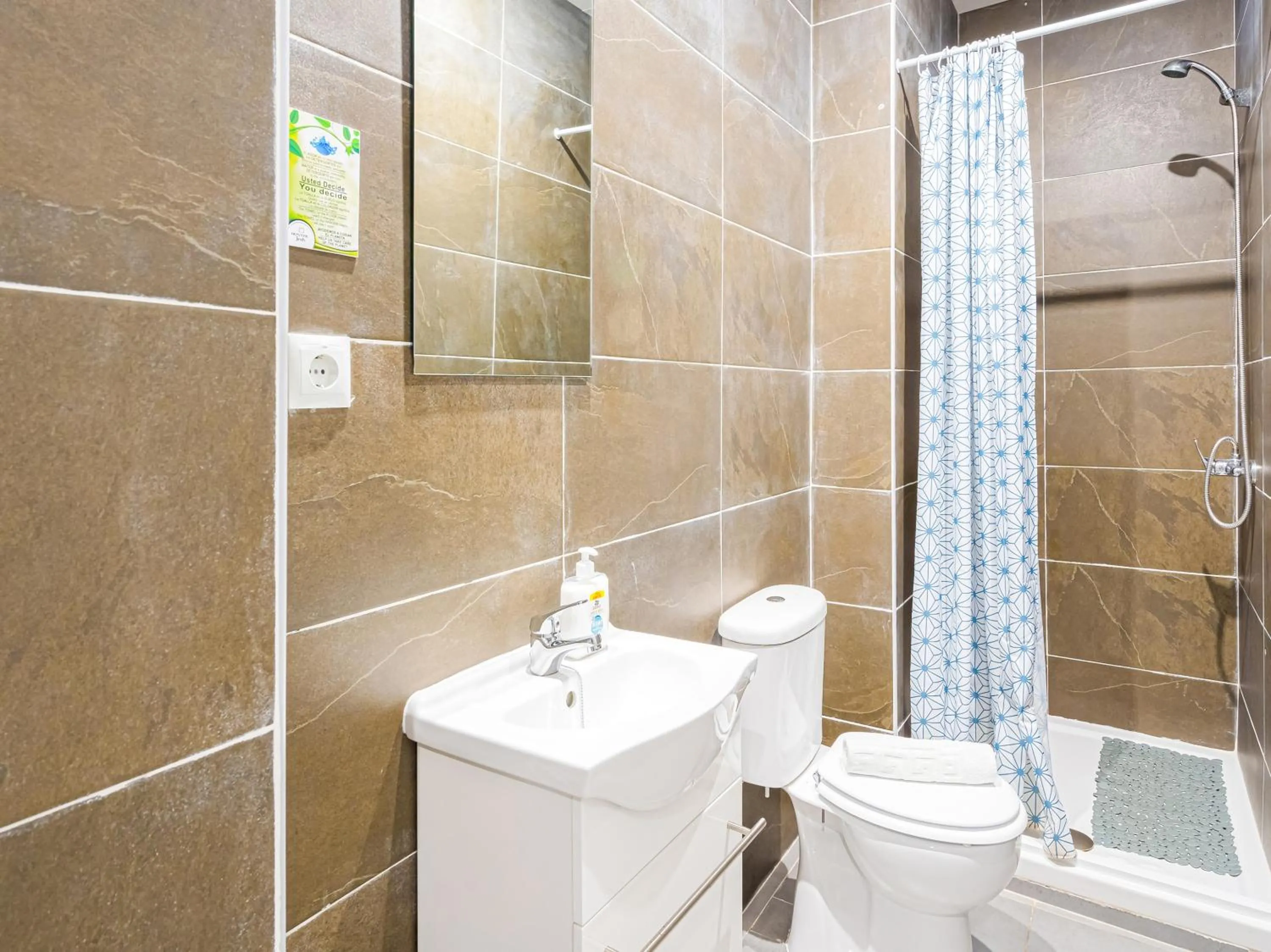 Bathroom in Hostal Jireh