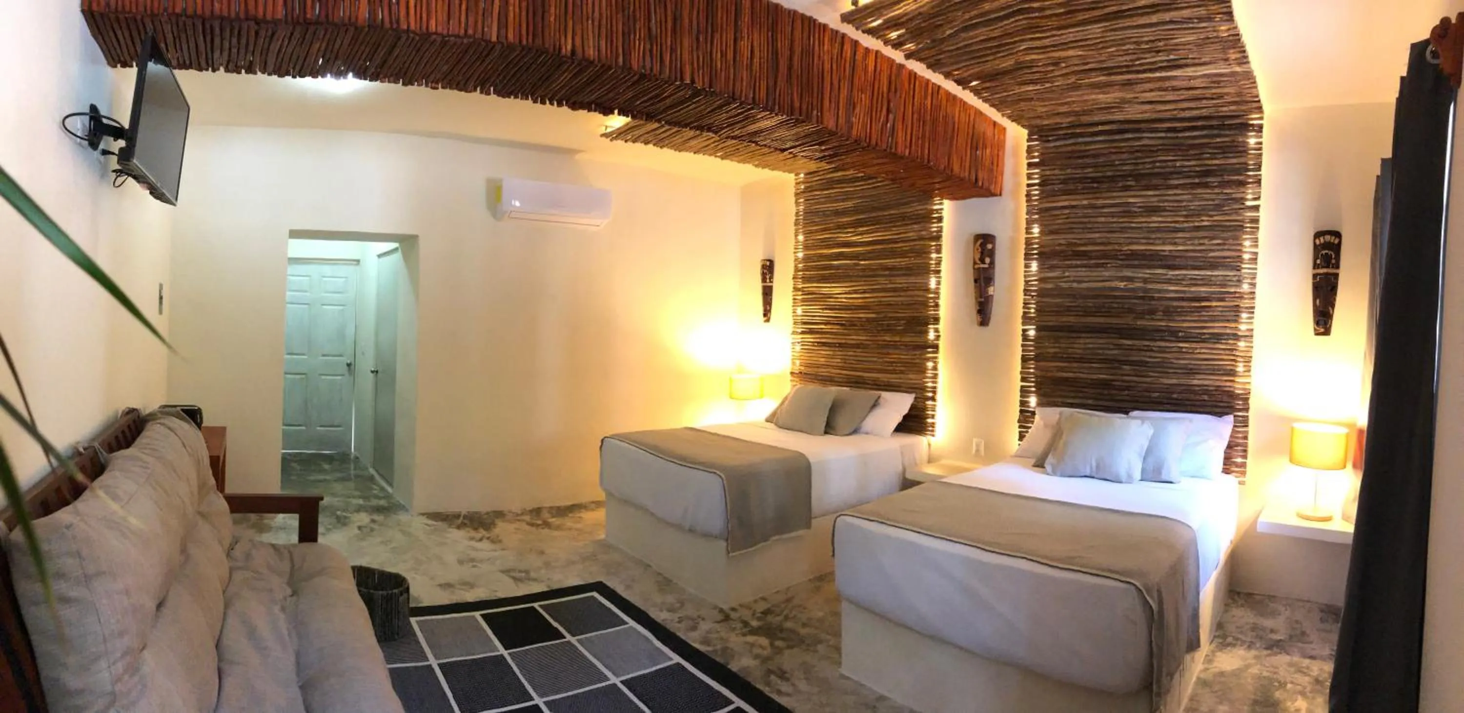 Bed in Tierra Maya Hotel Spa & Sanctuary