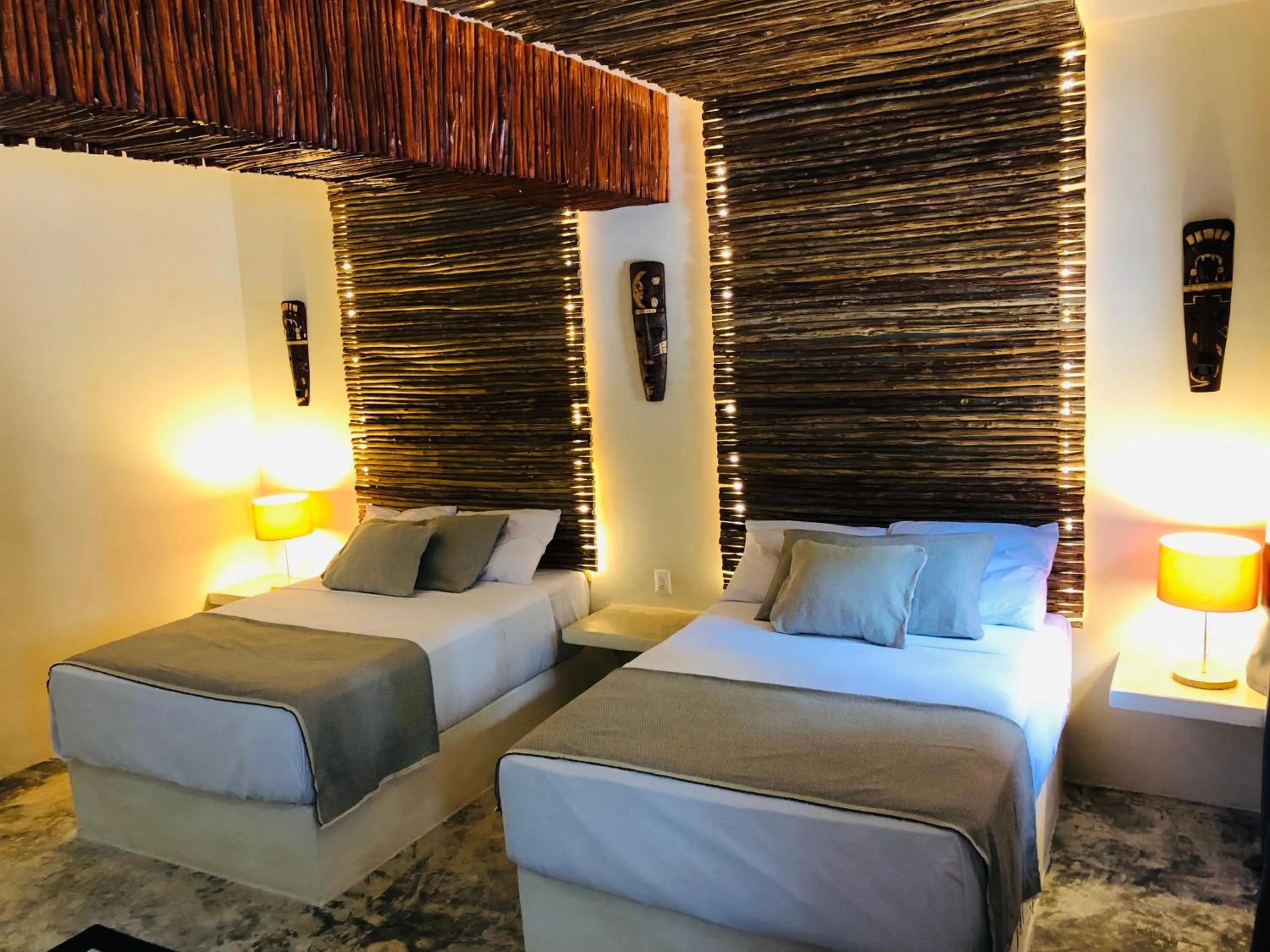 Bed in Tierra Maya Hotel Spa & Sanctuary