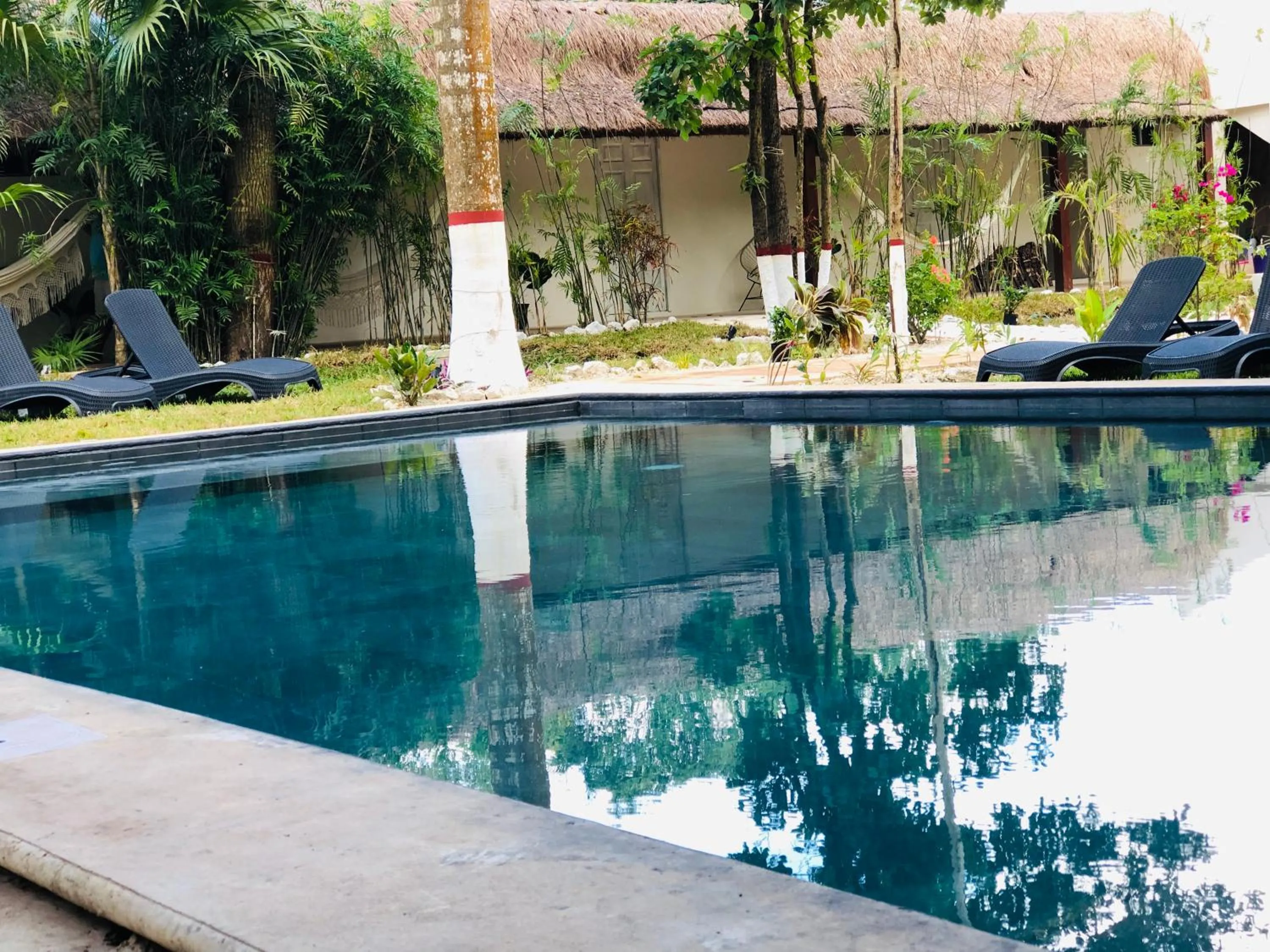 Swimming pool in Tierra Maya Hotel Spa & Sanctuary