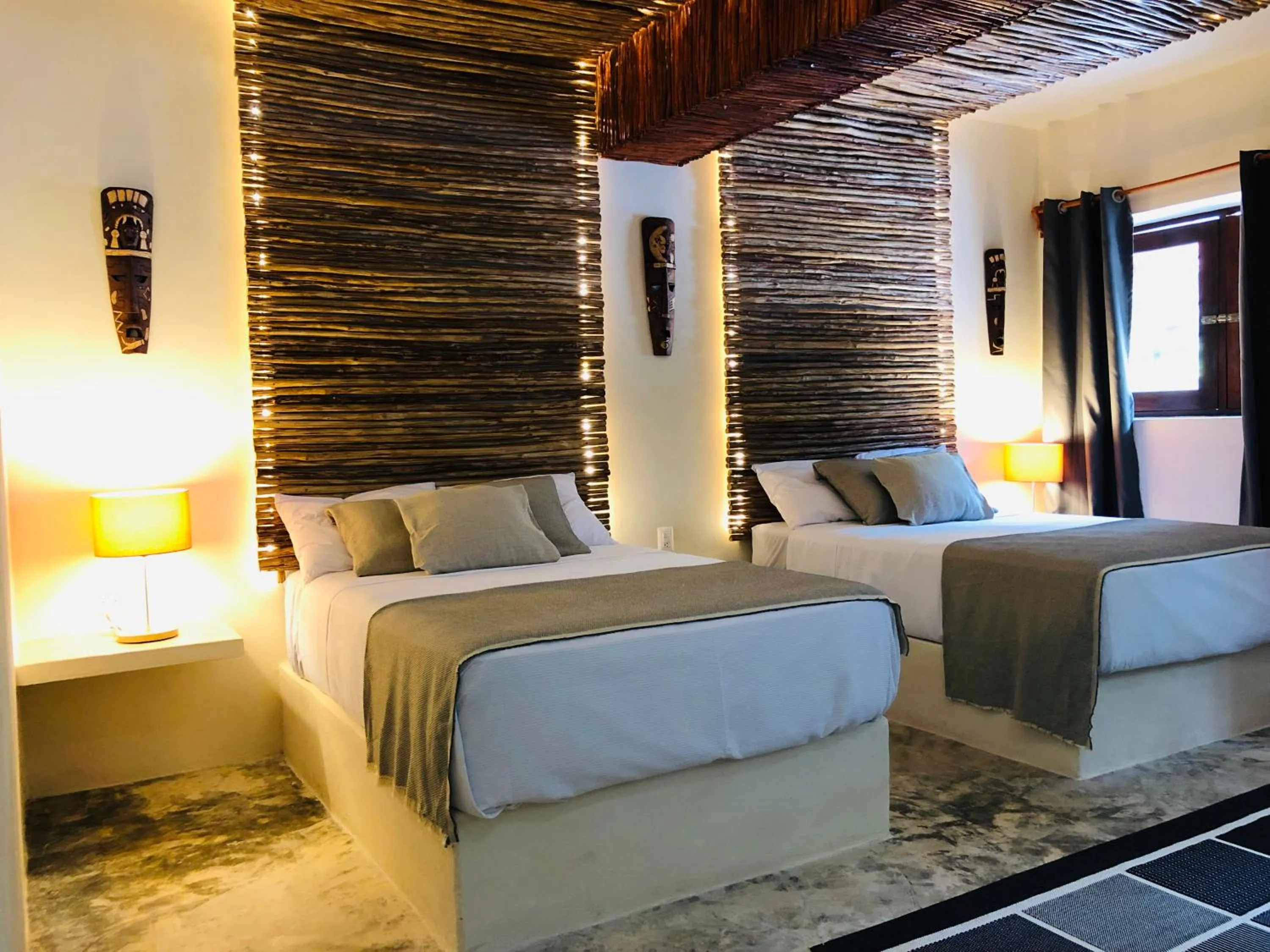 Bed in Tierra Maya Hotel Spa & Sanctuary