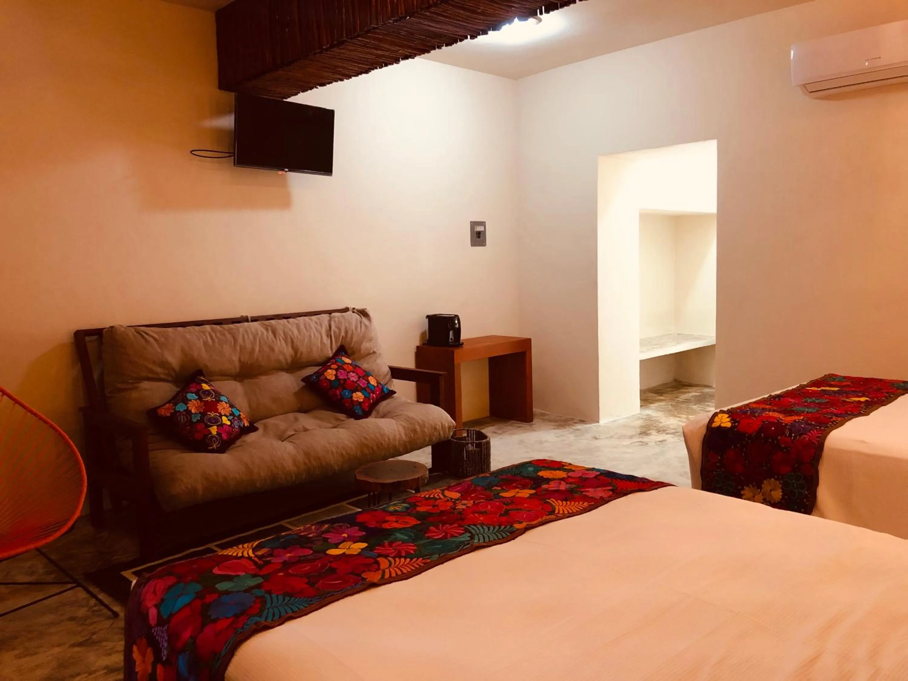 Bed in Tierra Maya Hotel Spa & Sanctuary