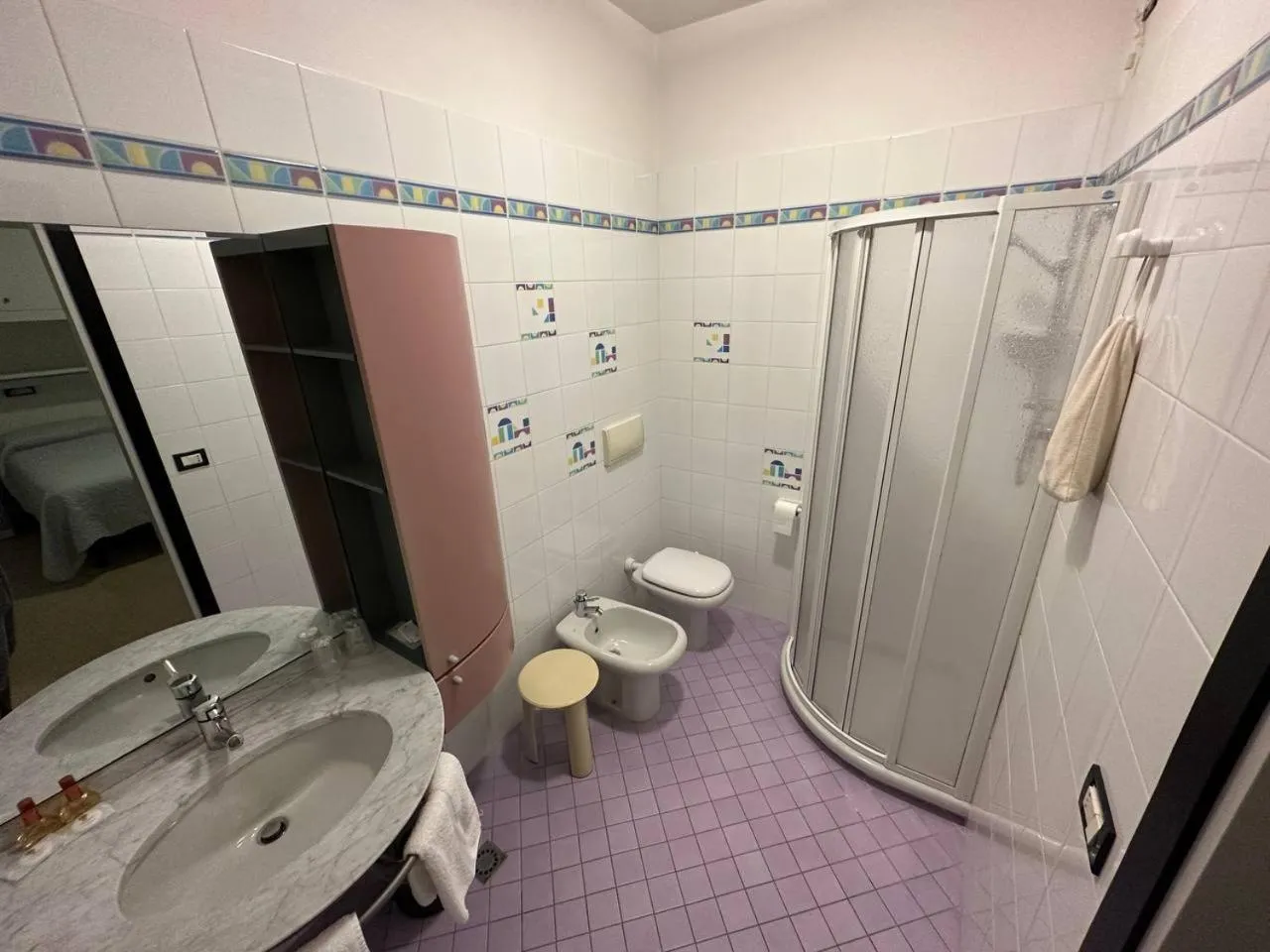 Toilet in Hotel Belvedere