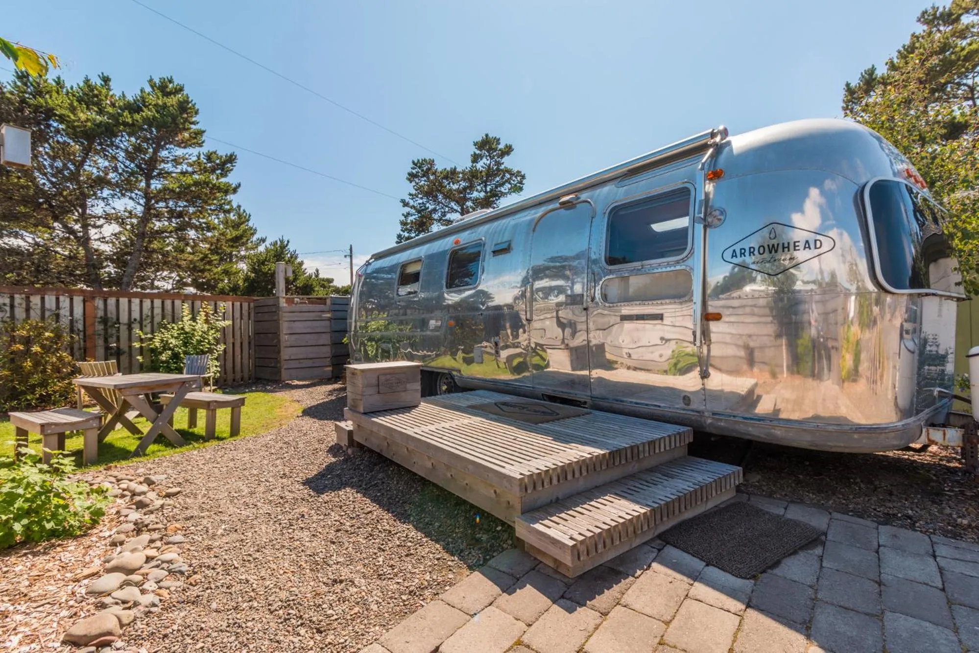 Property building in Hart’s Camp Airstream Hotel & RV Park