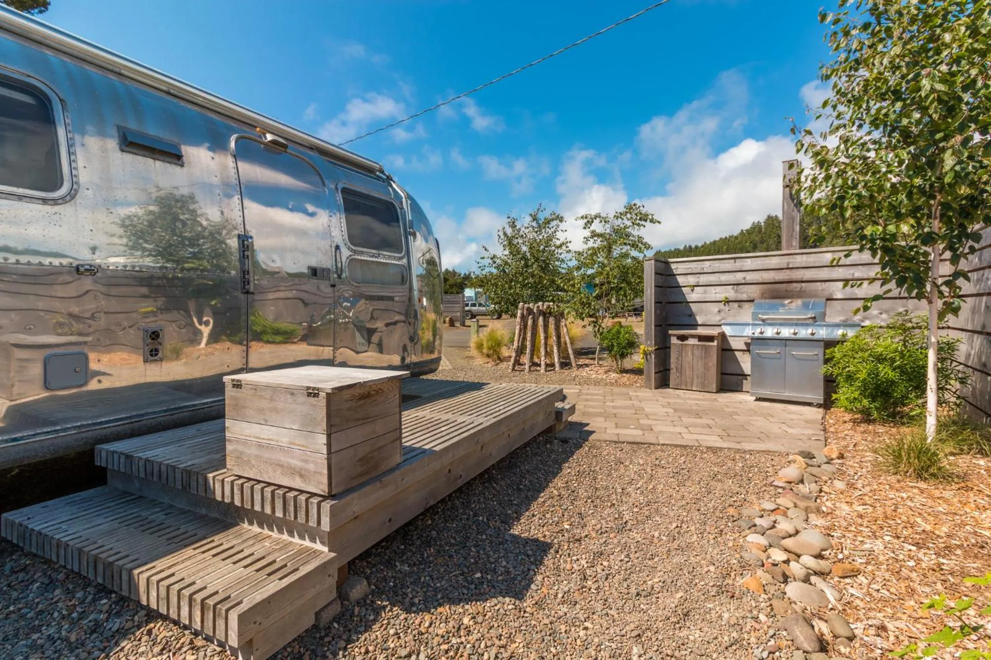 Property building in Hart’s Camp Airstream Hotel & RV Park