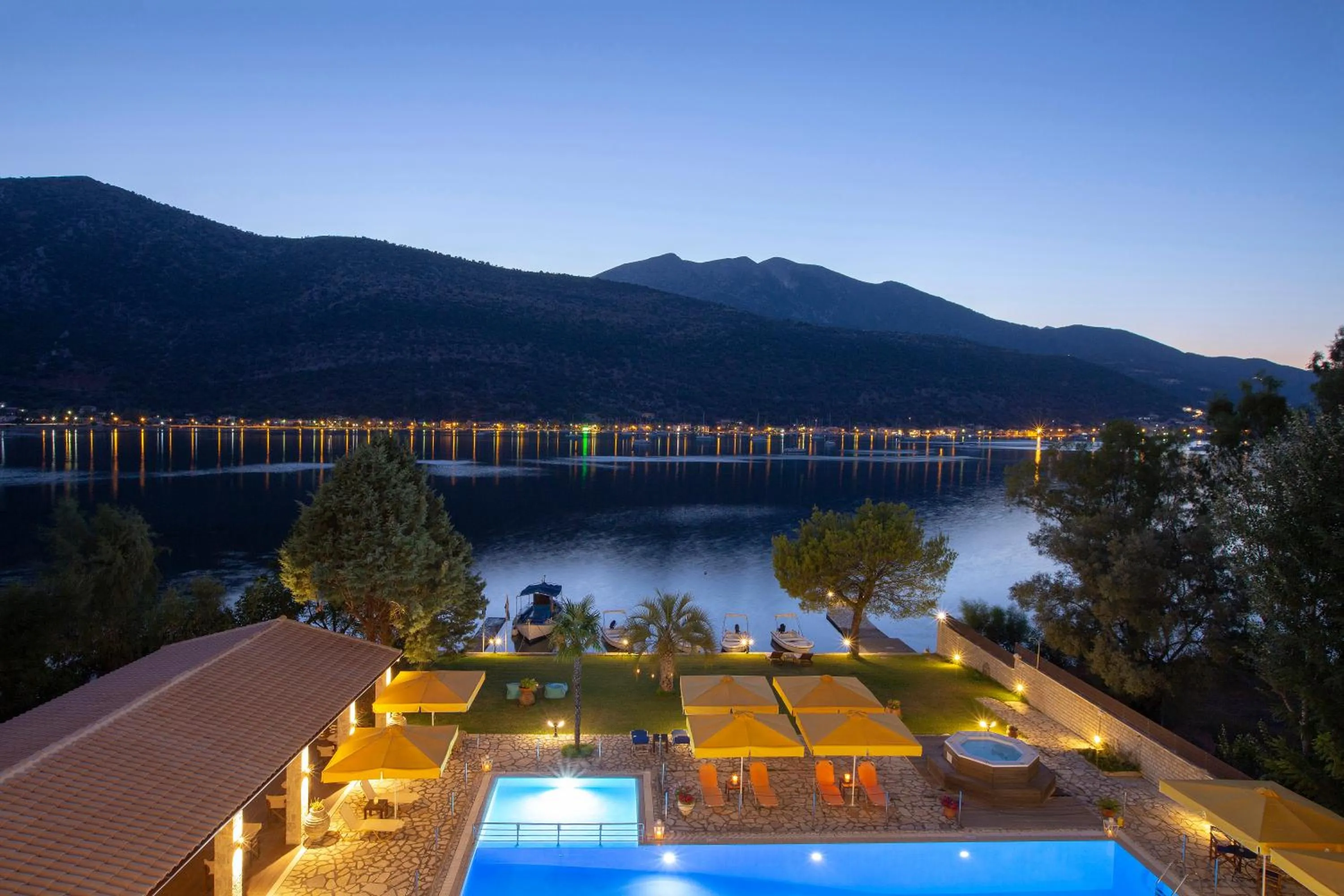 Night in Cleopatra Beach