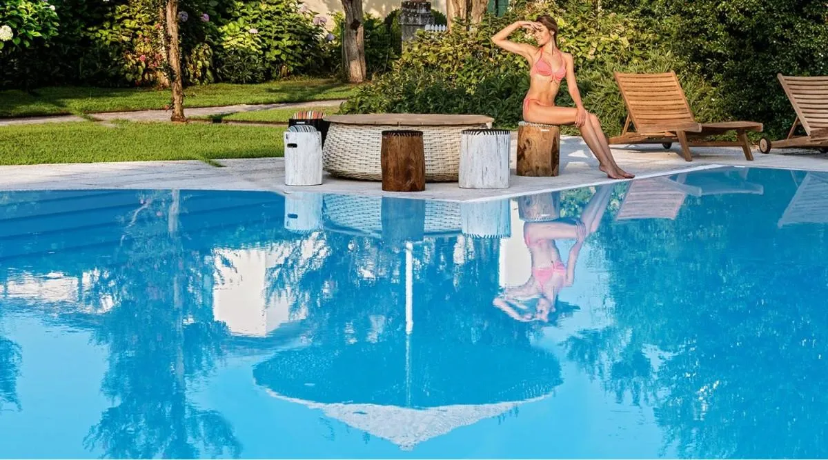 Swimming pool in Villa Foscarini Cornaro