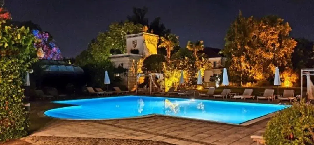 Pool view in Villa Foscarini Cornaro Pool view in Villa Foscarini Cornaro