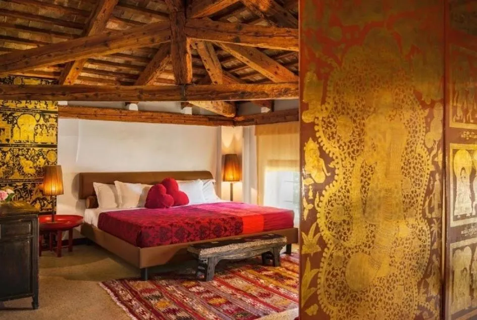 Photo of the whole room, Bed in Villa Foscarini Cornaro