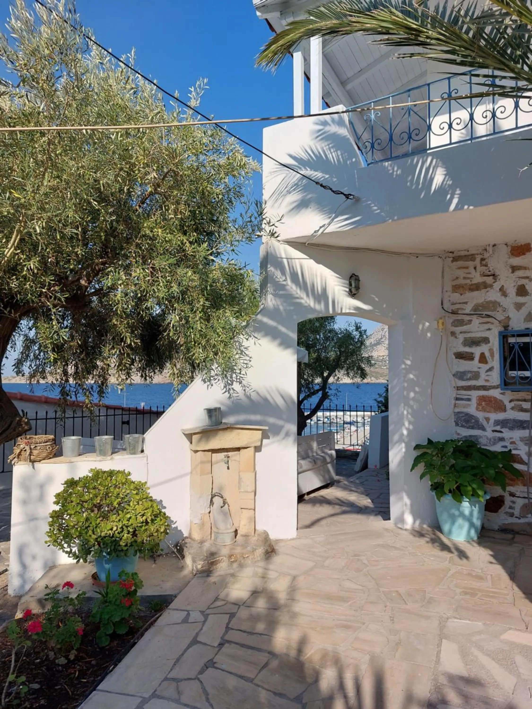 Patio in Patras Apartments