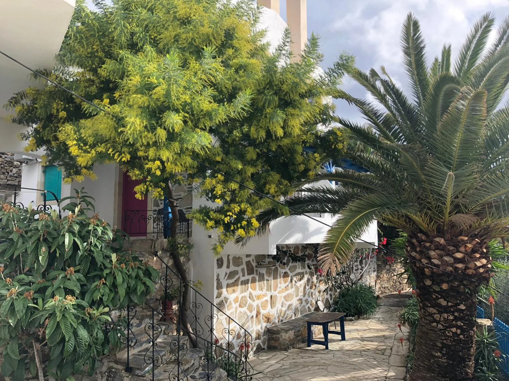 Patio in Patras Apartments