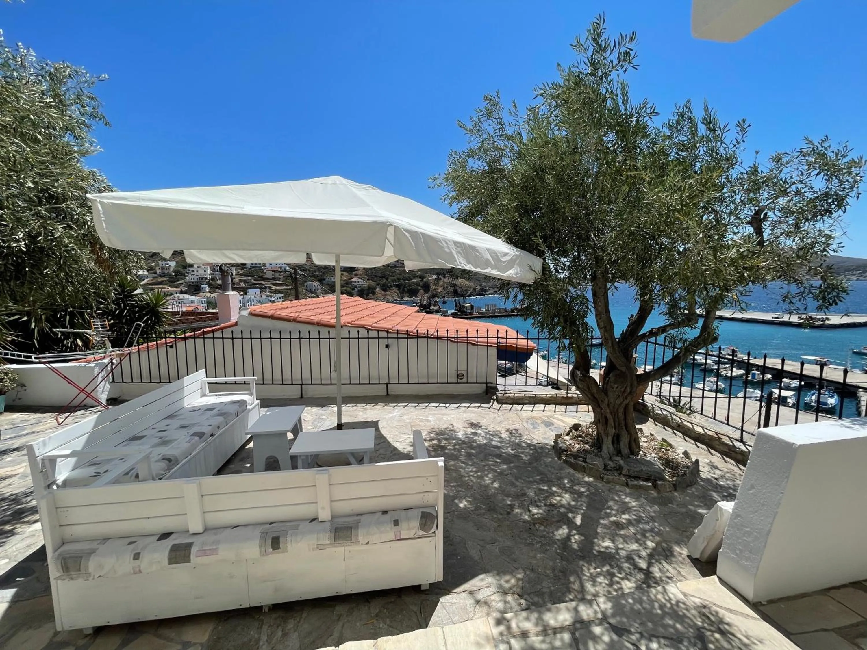 Patio in Patras Apartments