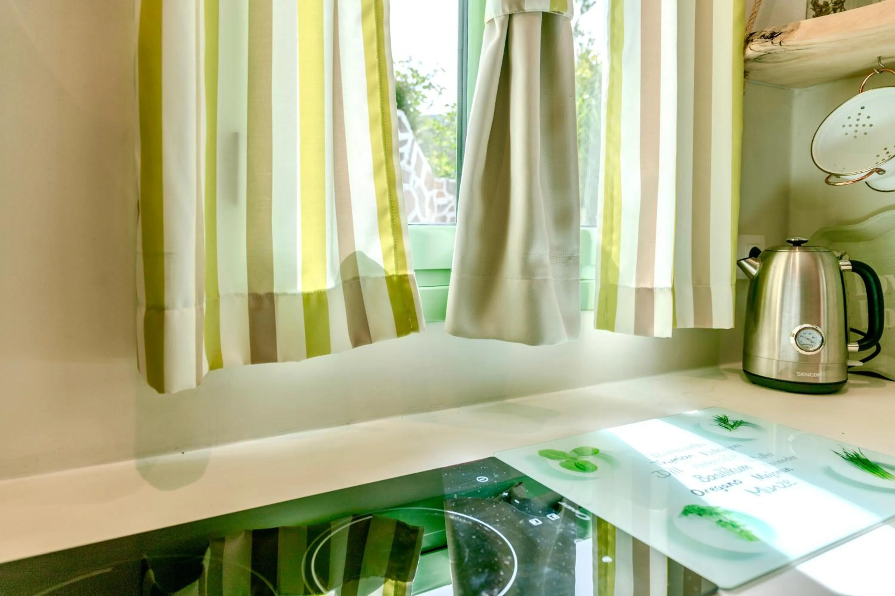 kitchen in Patras Apartments