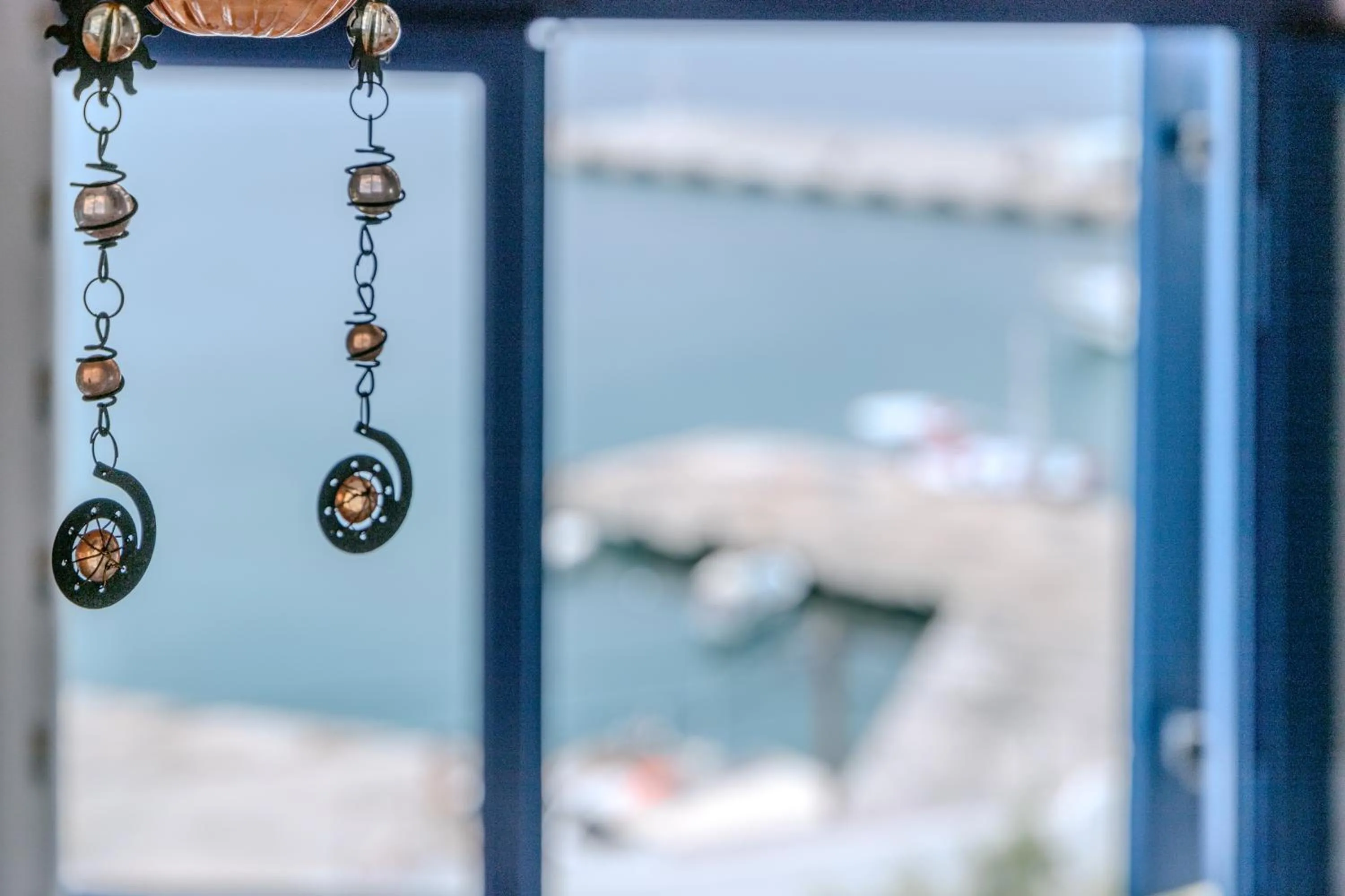 Decorative detail in Patras Apartments