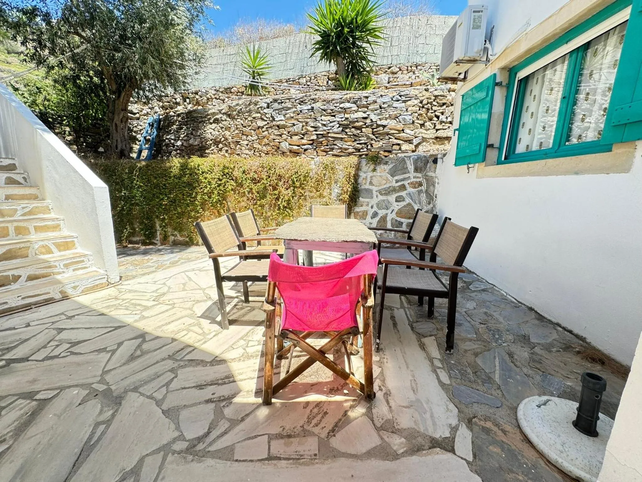 Patio in Patras Apartments