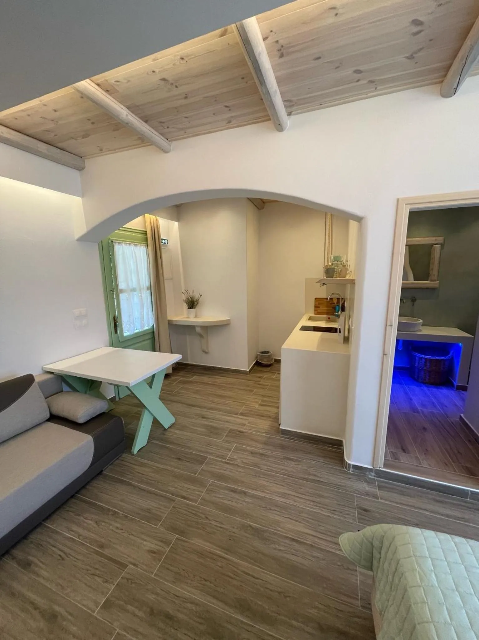 Living room in Patras Apartments