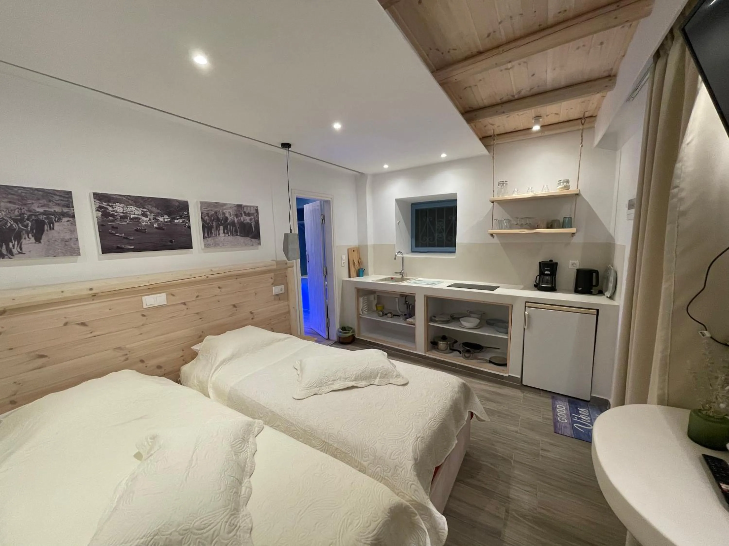 Bed in Patras Apartments