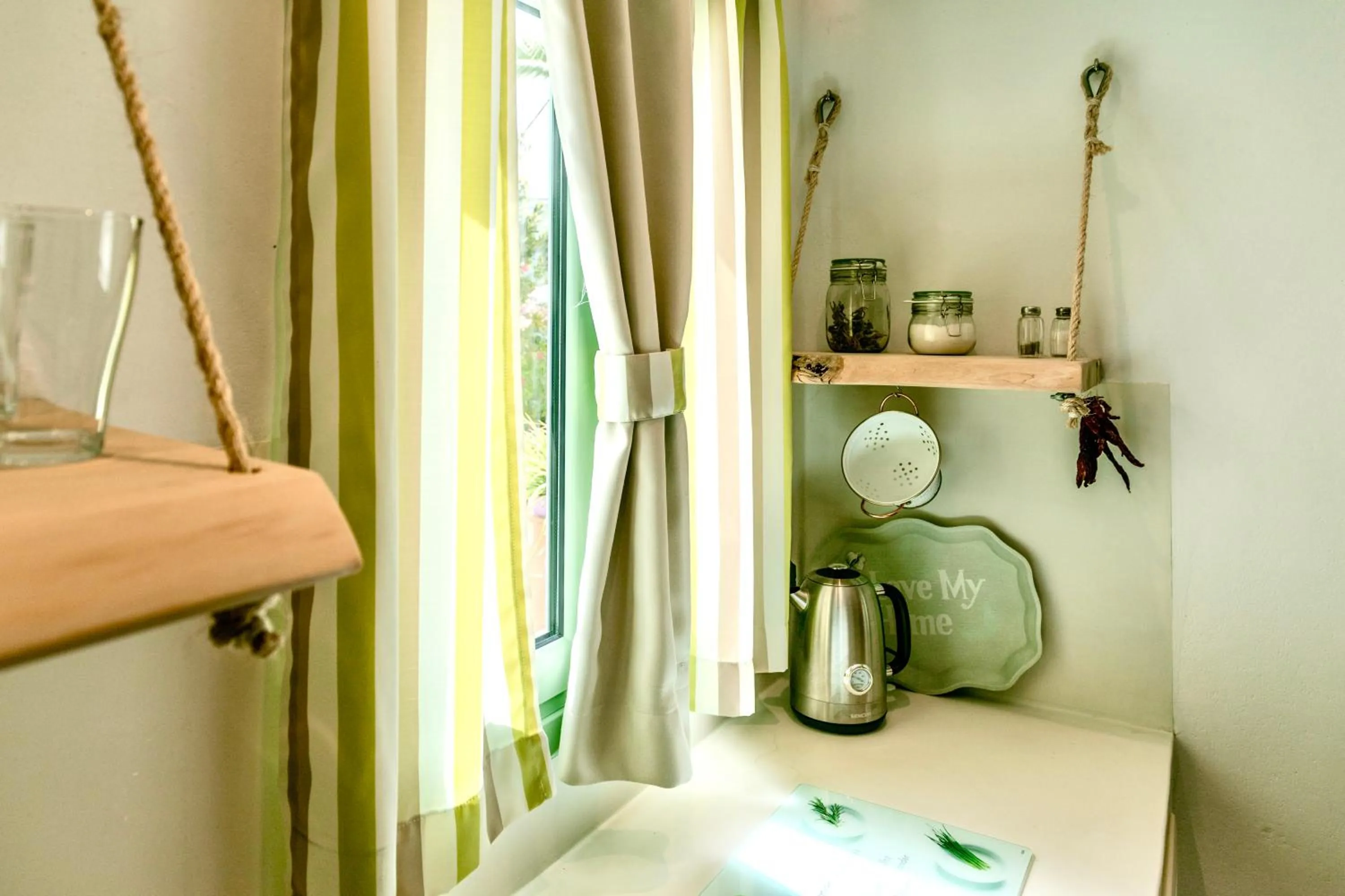 kitchen in Patras Apartments