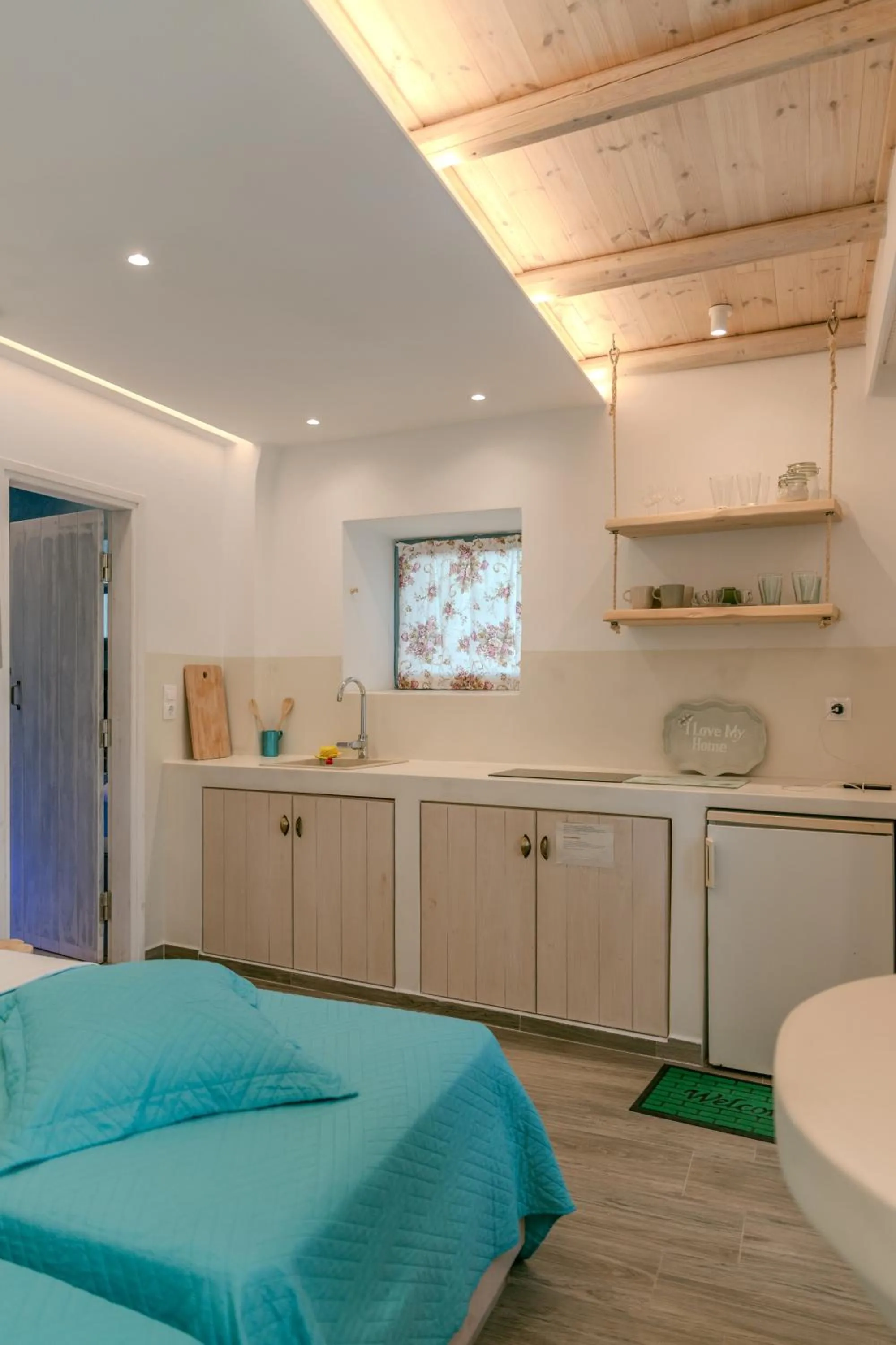 kitchen in Patras Apartments