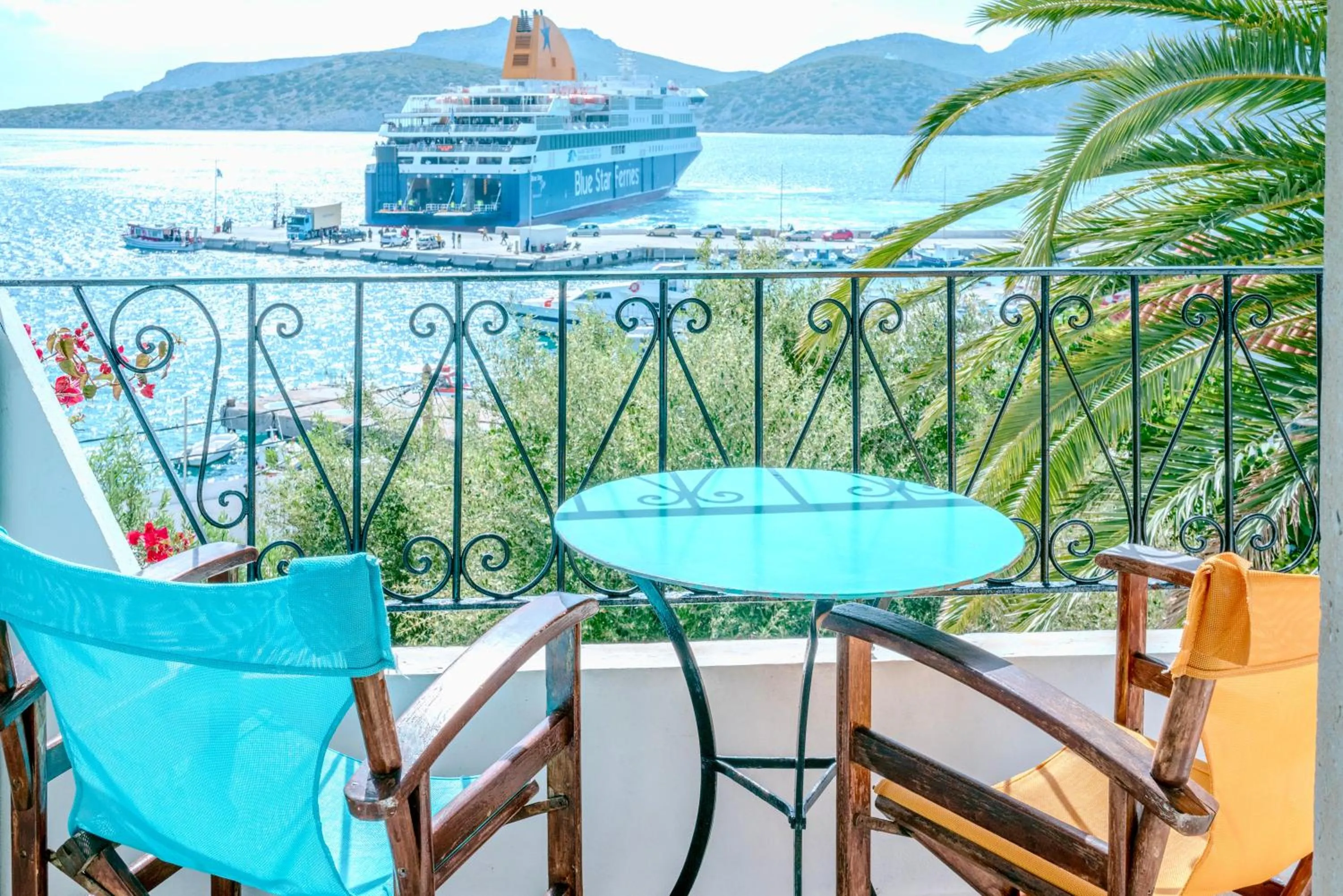 Balcony/Terrace in Patras Apartments
