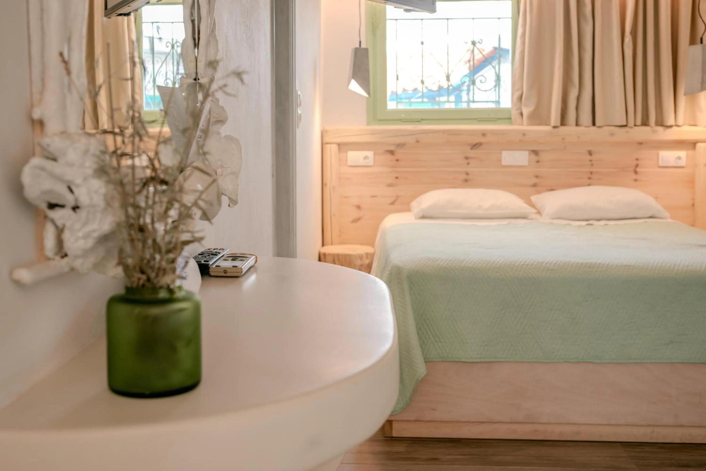 Bed in Patras Apartments