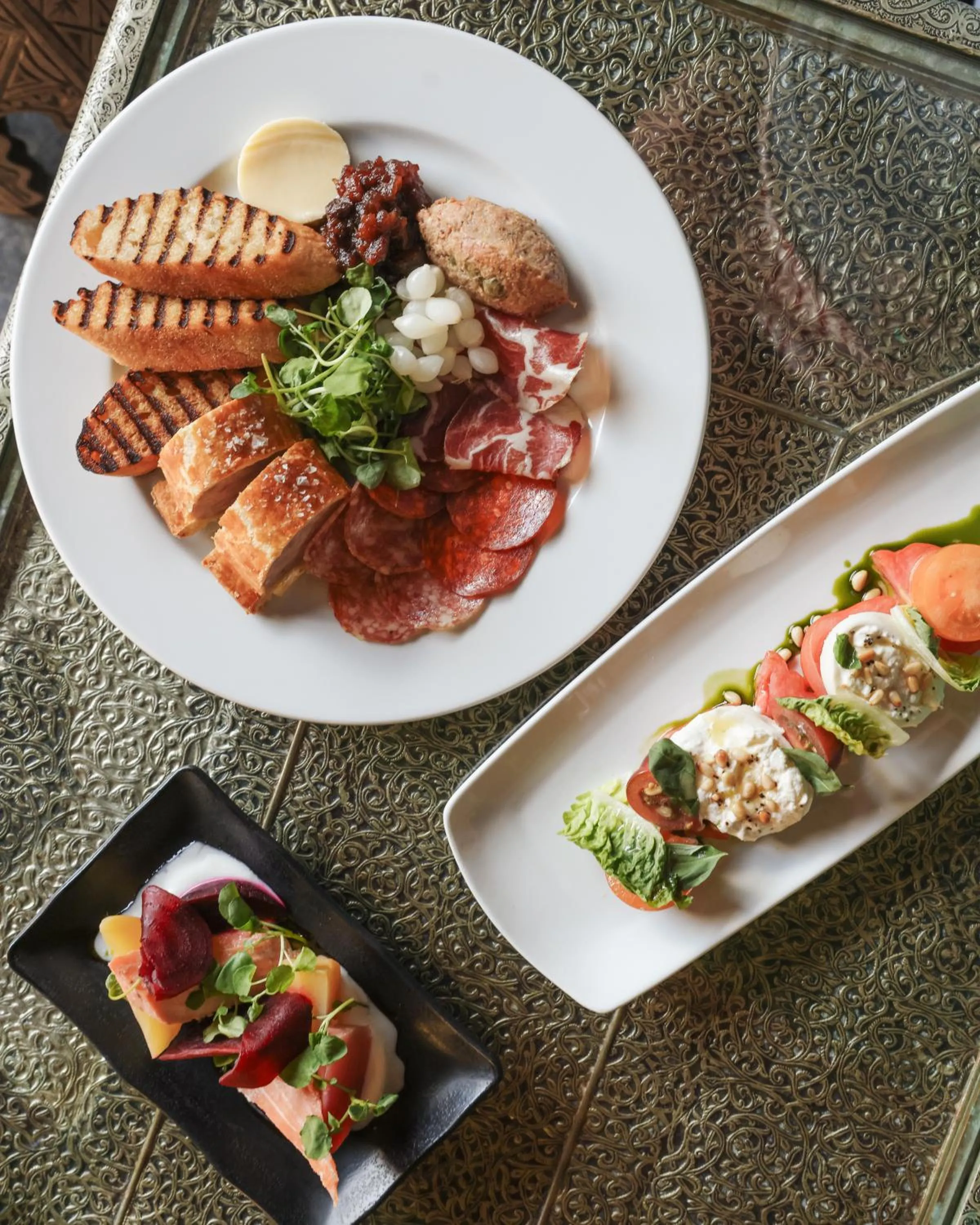 Food and drinks in Crazy Bear Beaconsfield