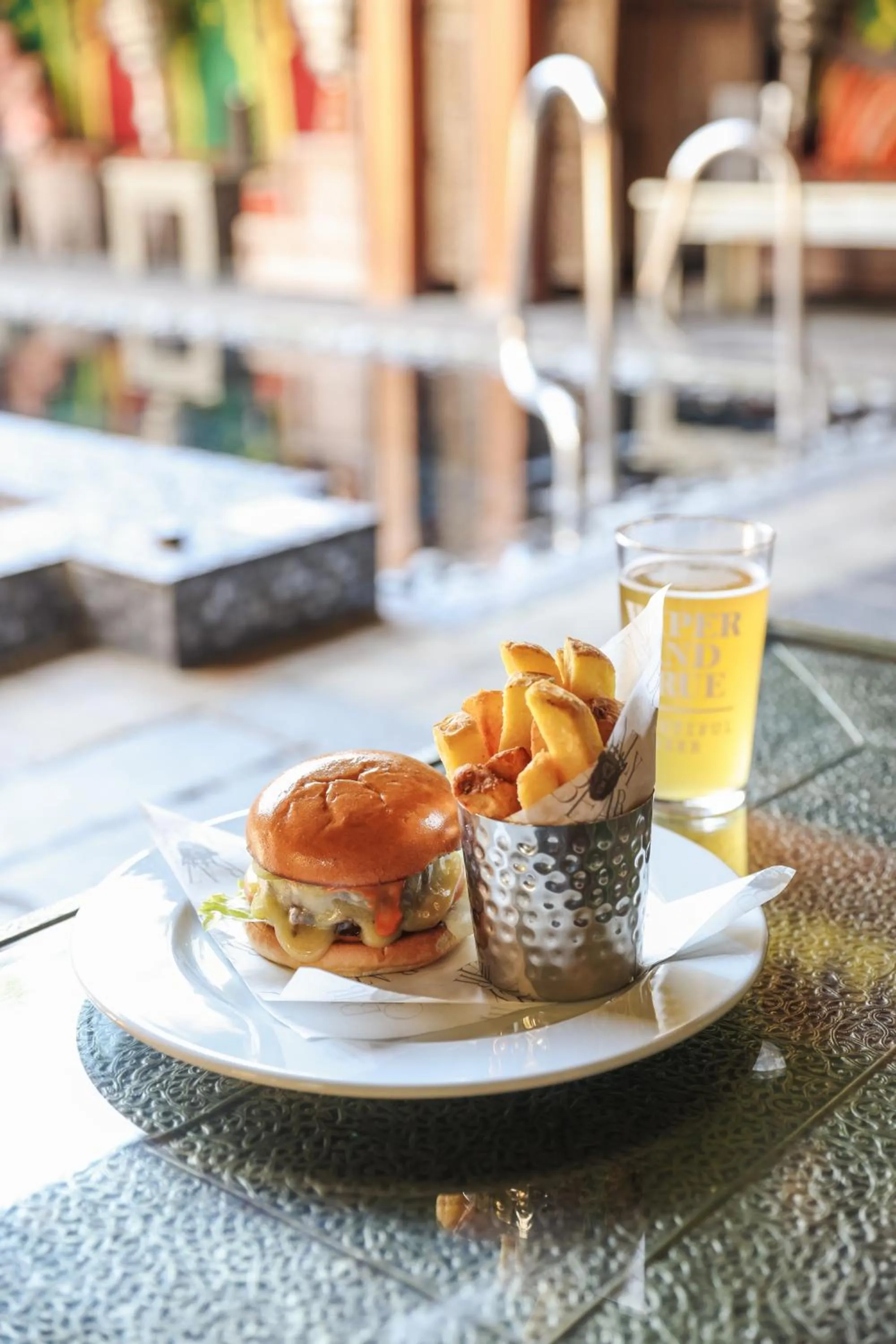 Food in Crazy Bear Beaconsfield