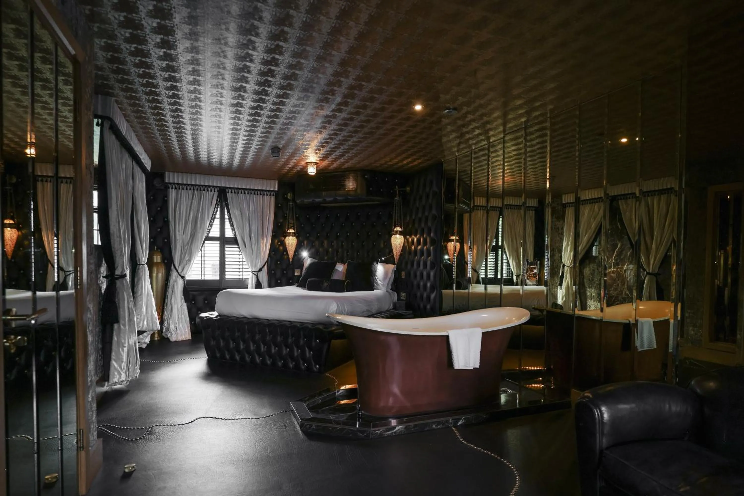 Bed in Crazy Bear Beaconsfield