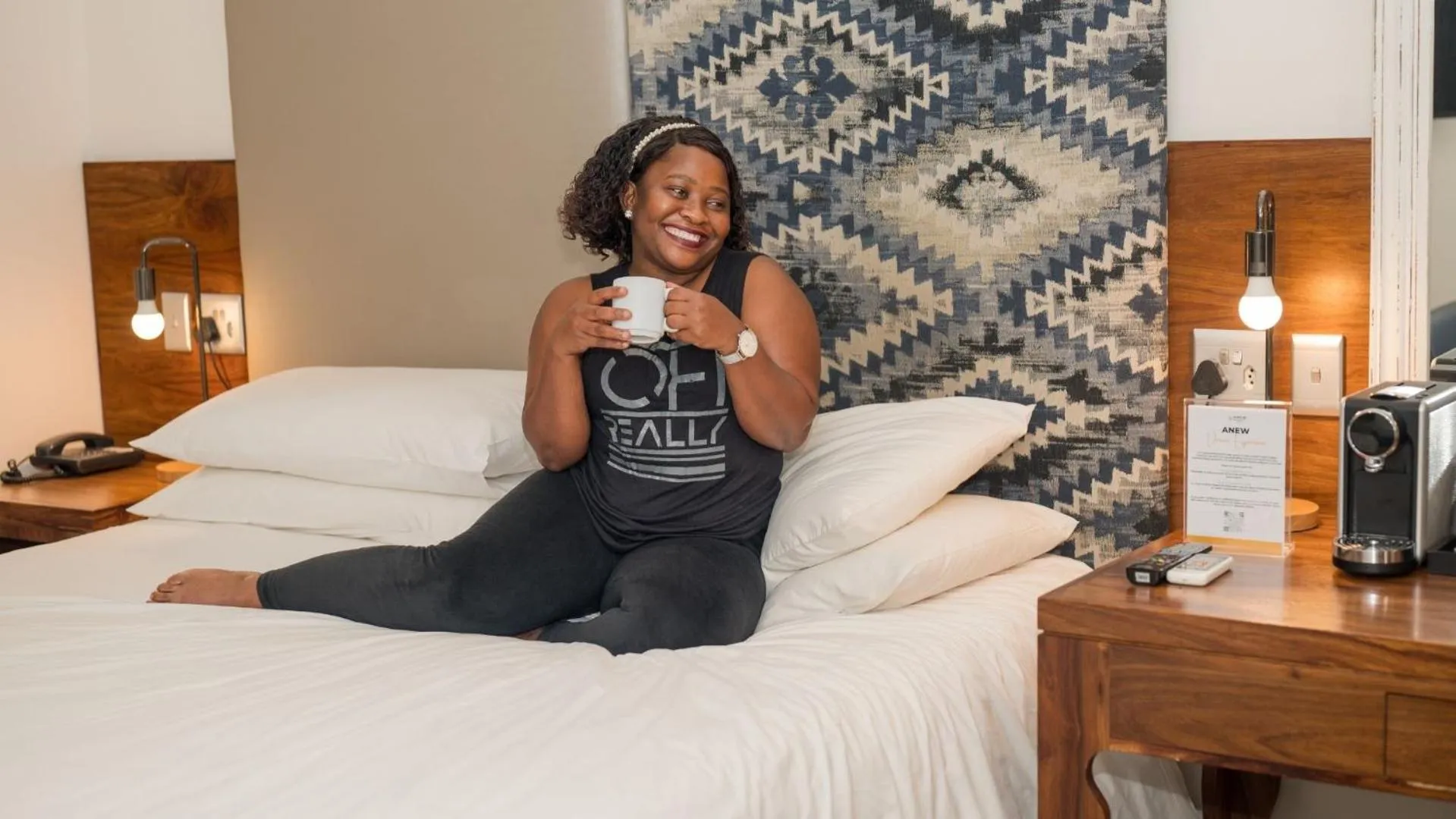 Bed in ANEW Resort Hunters Rest Rustenburg