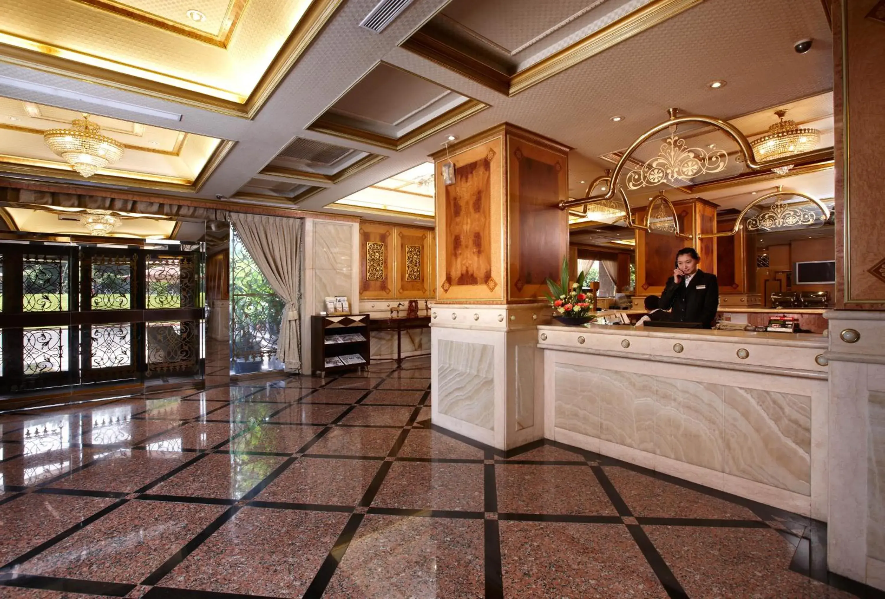 Lobby or reception in Charming City Songshan Hotel Lobby or reception in Charming City Songshan Hotel