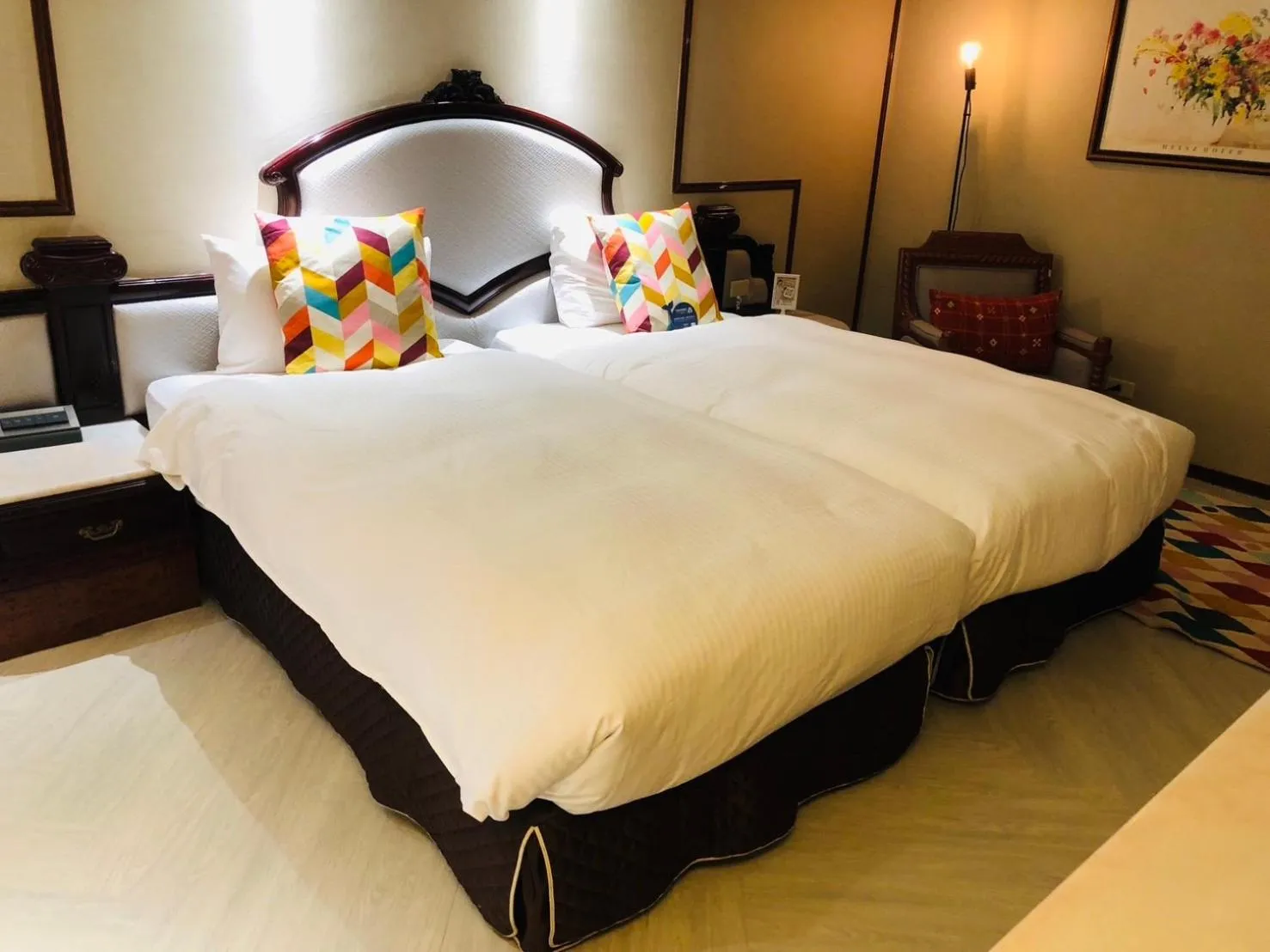 Bed in Charming City Songshan Hotel