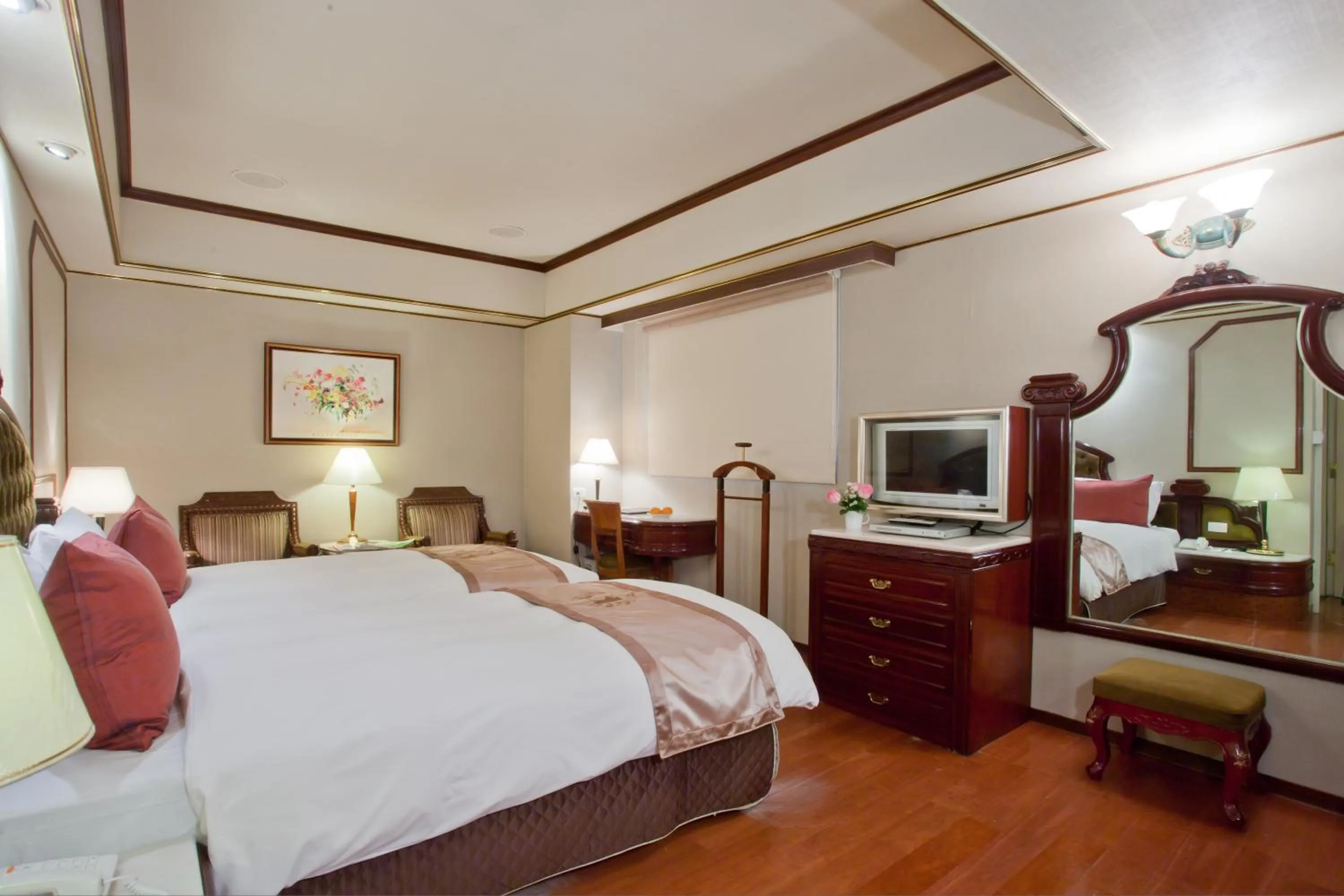 Bed in Charming City Songshan Hotel