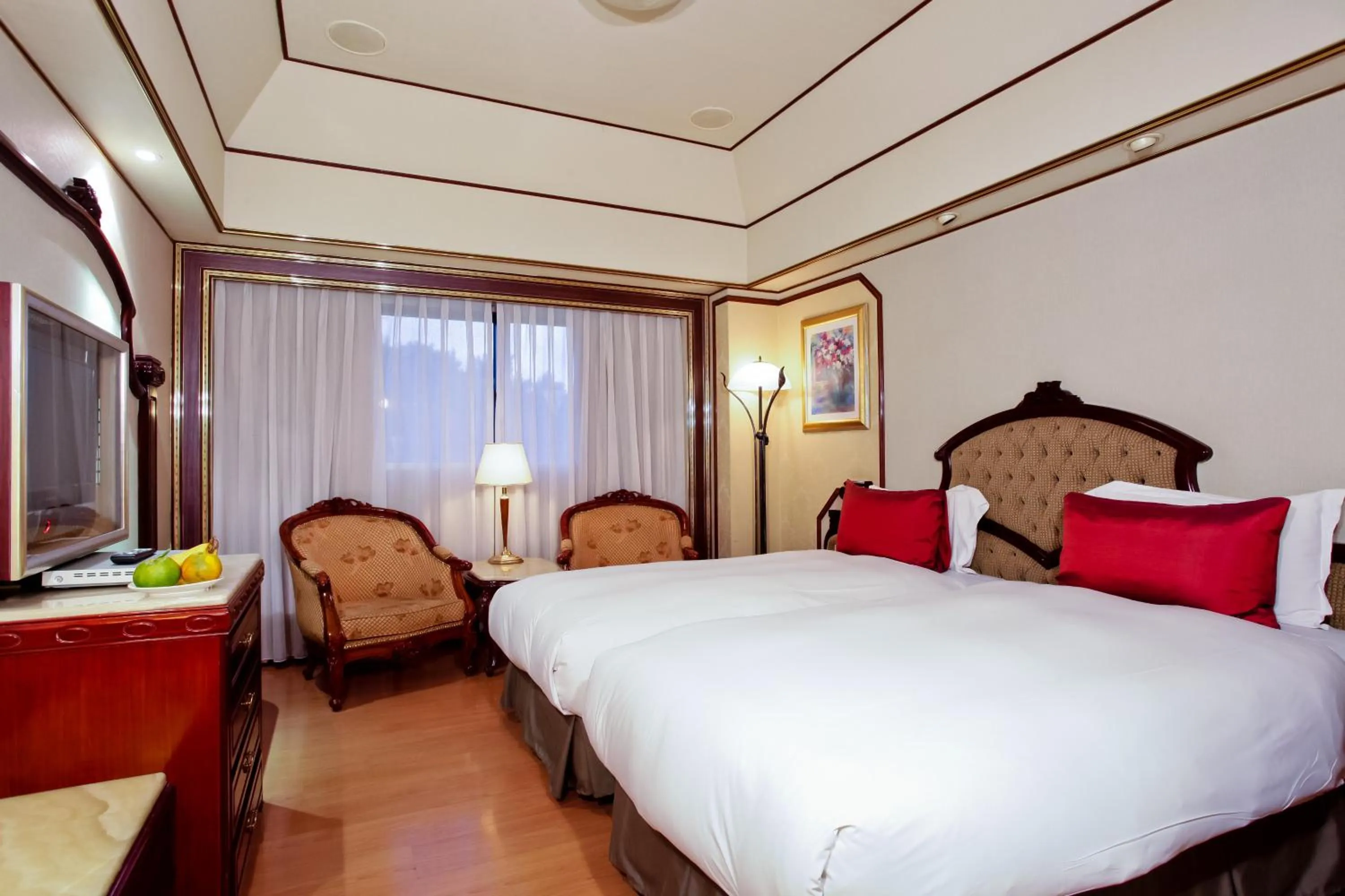 Bed in Charming City Songshan Hotel