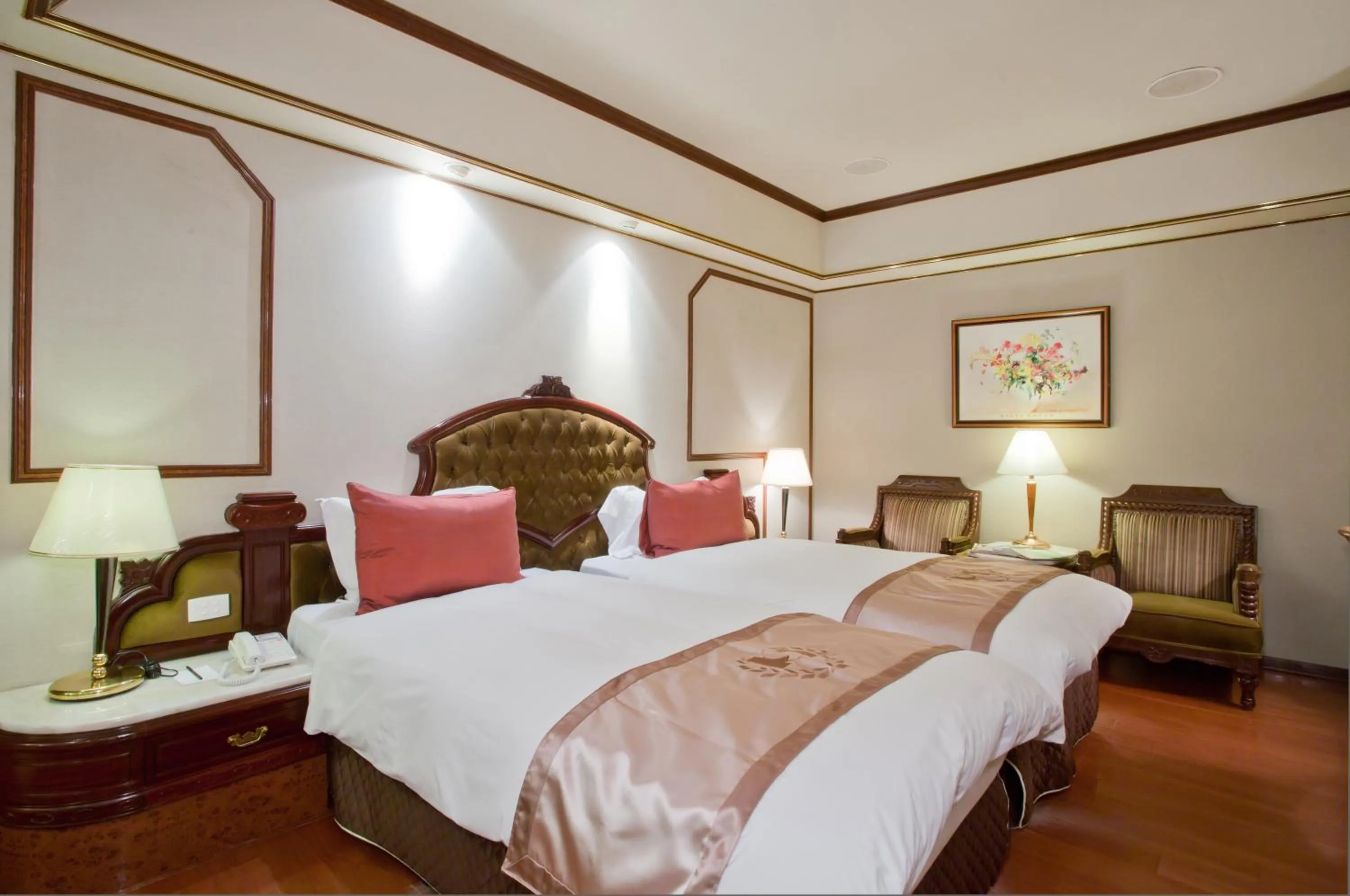 Bed in Charming City Songshan Hotel