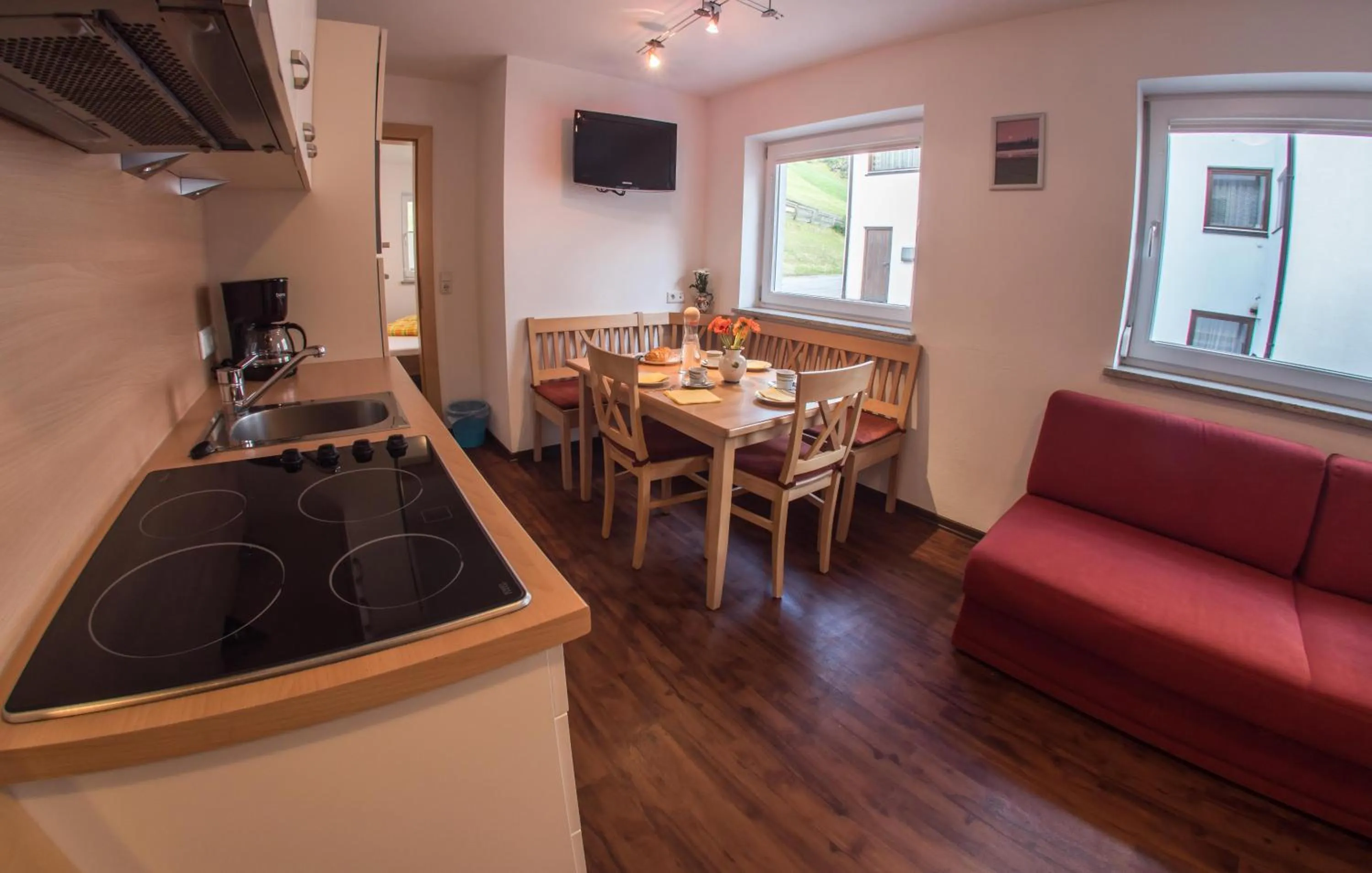 Kitchen or kitchenette in Alpenapart Saphir