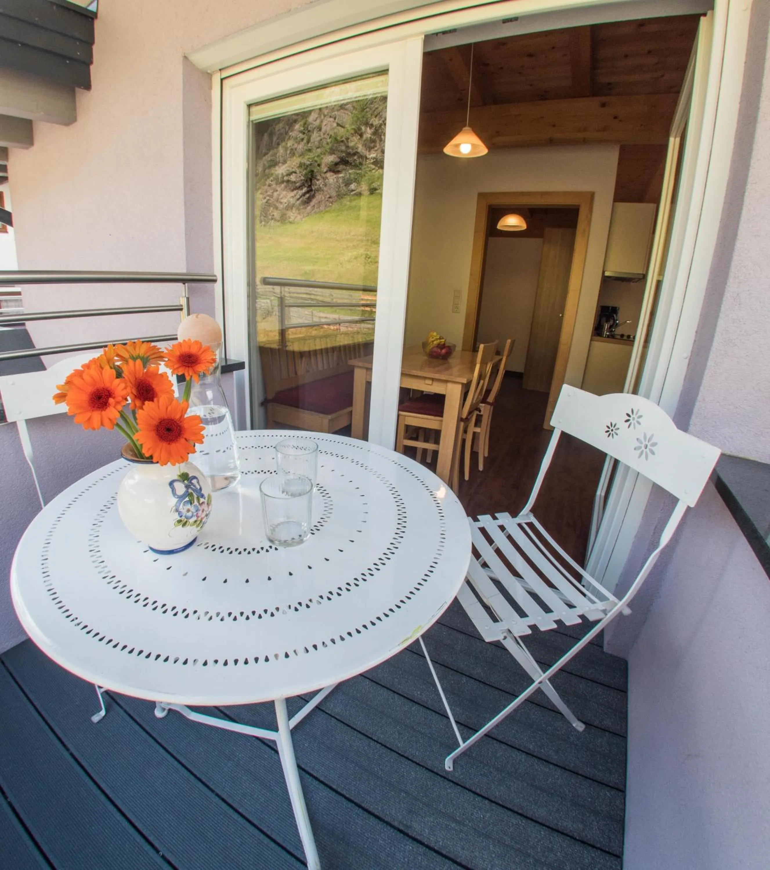 Balcony/Terrace in Alpenapart Saphir