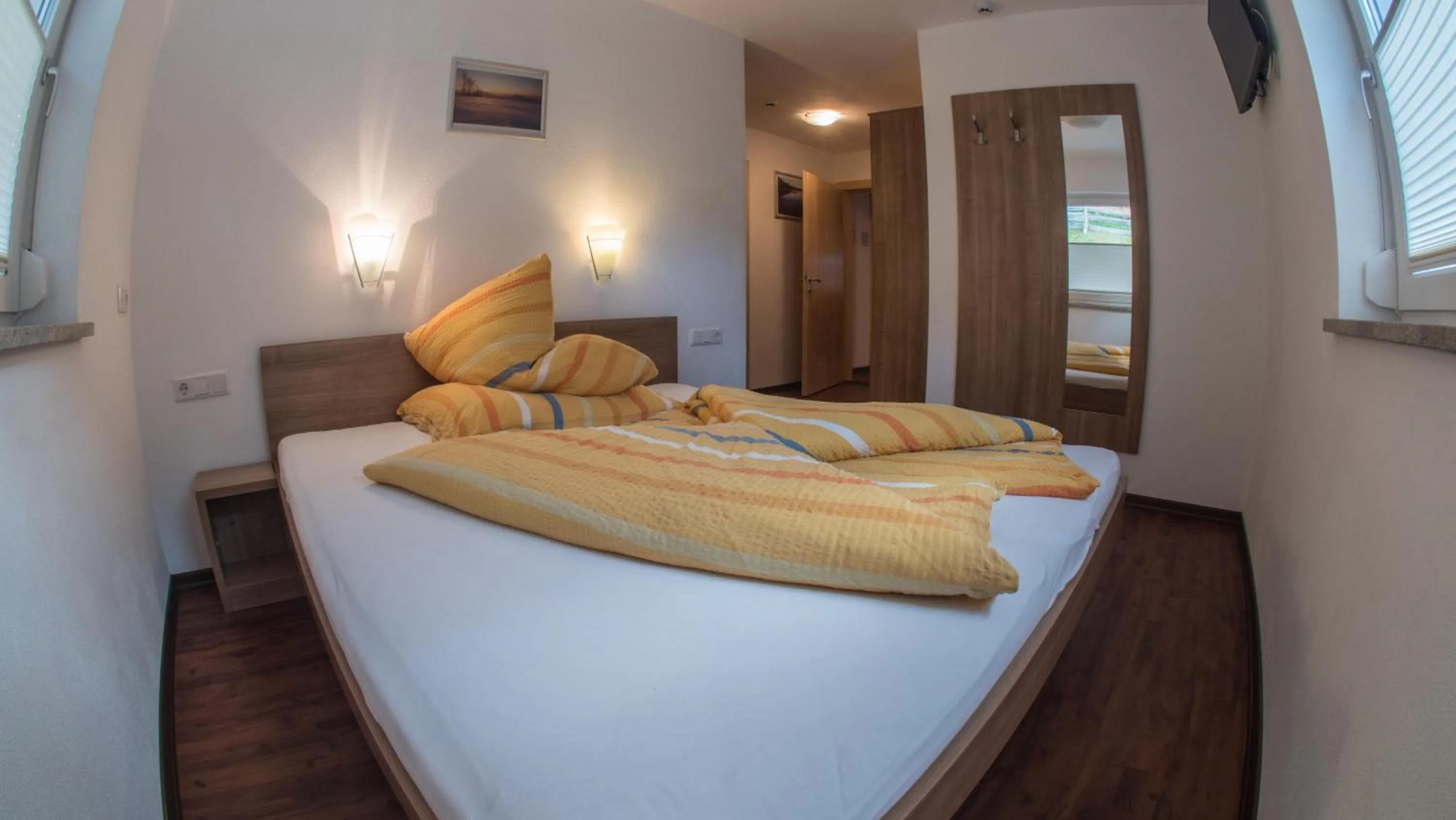 Bedroom, Bed in Alpenapart Saphir