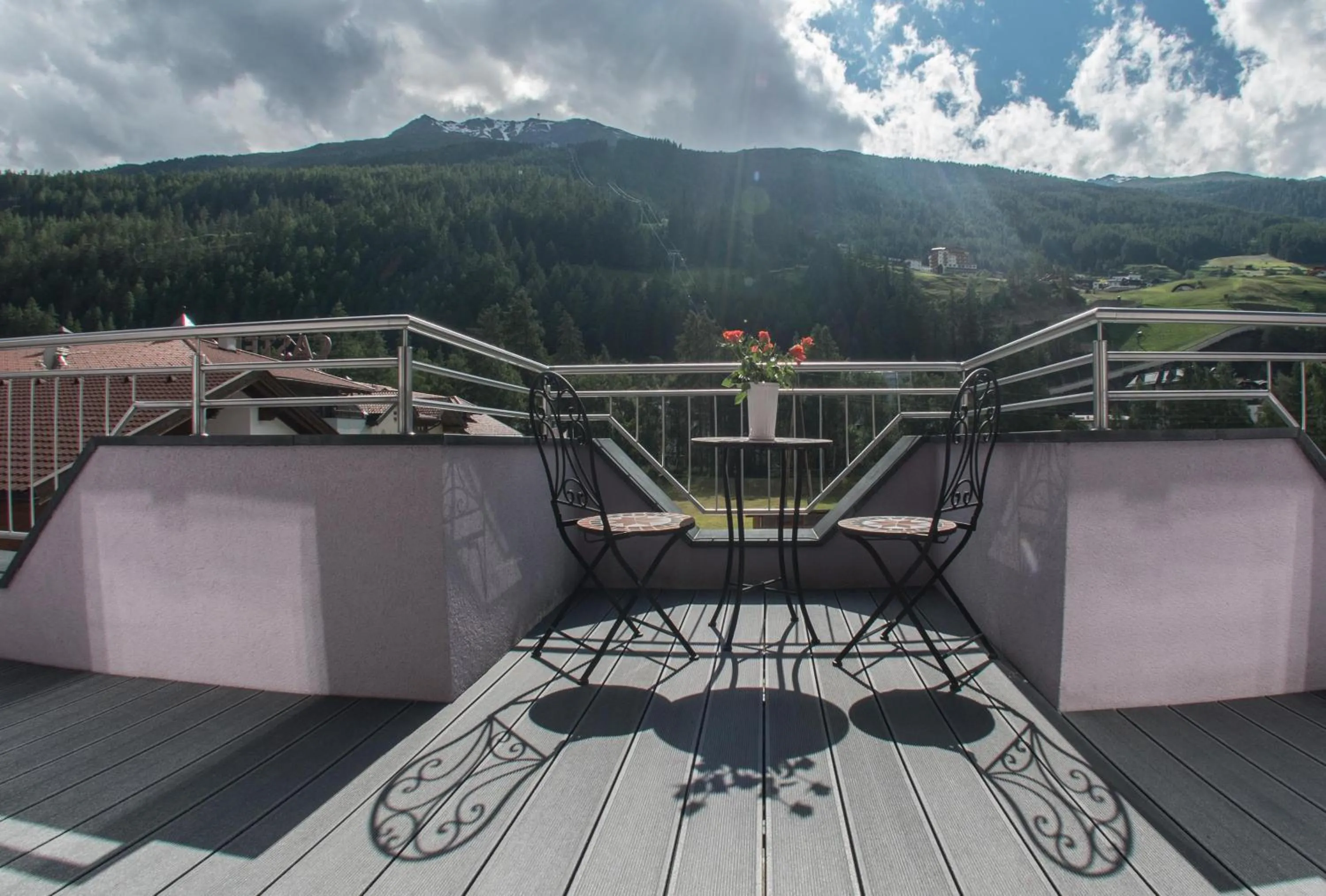 Balcony/Terrace in Alpenapart Saphir