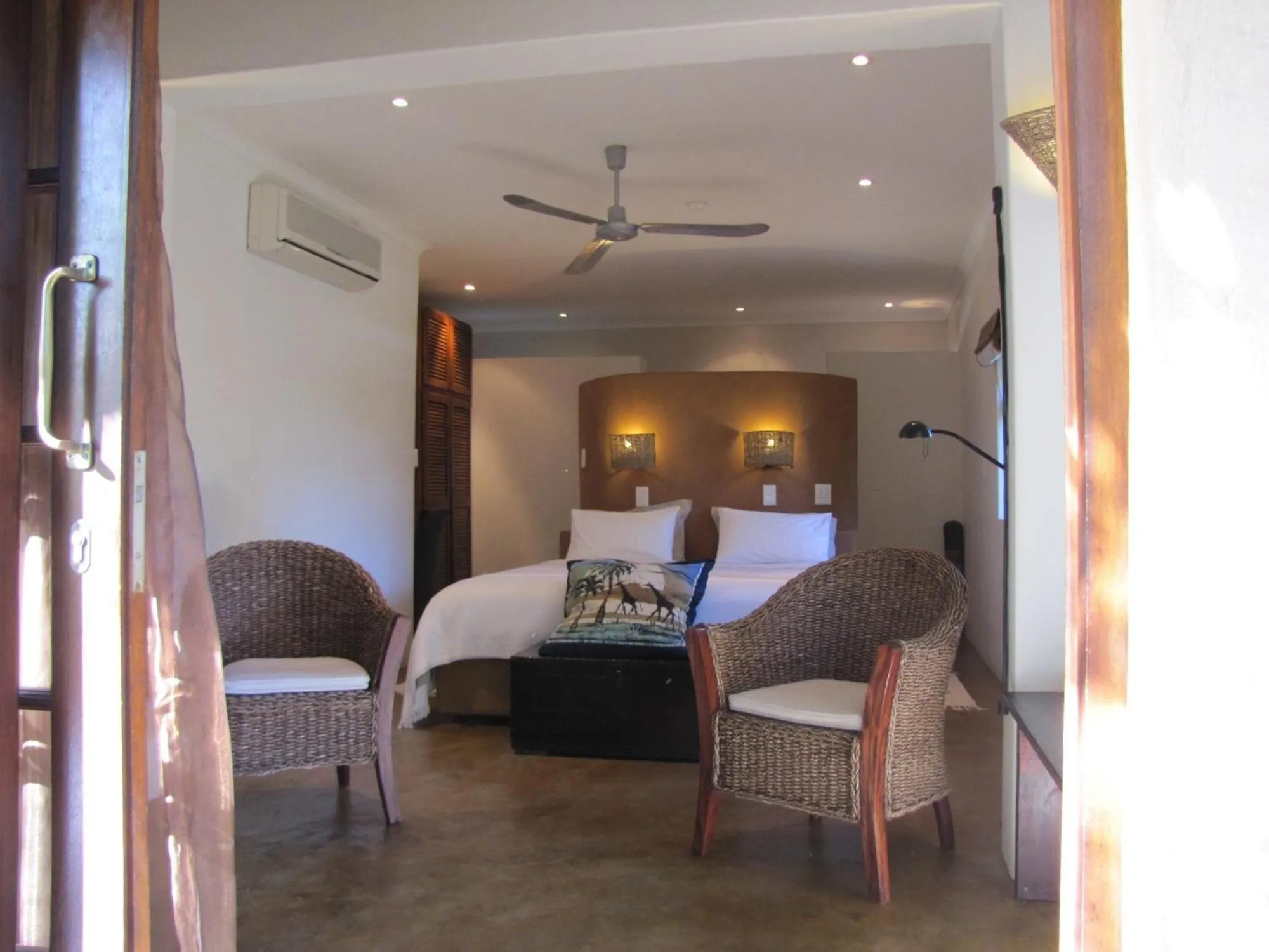 Bed in Afrikhaya Guest House