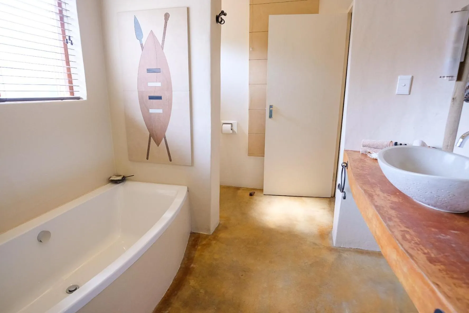 Shower in Afrikhaya Guest House