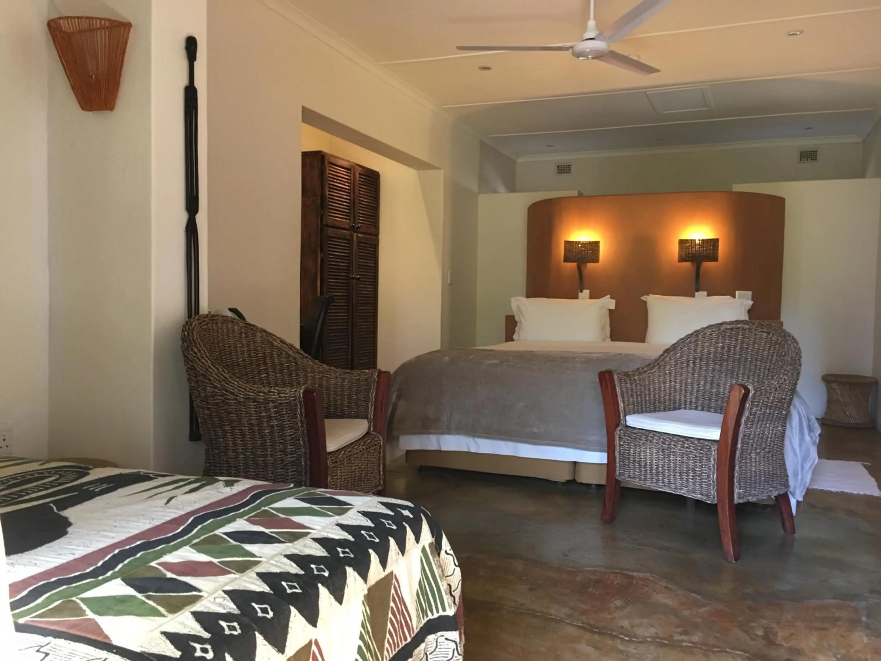 Bed in Afrikhaya Guest House