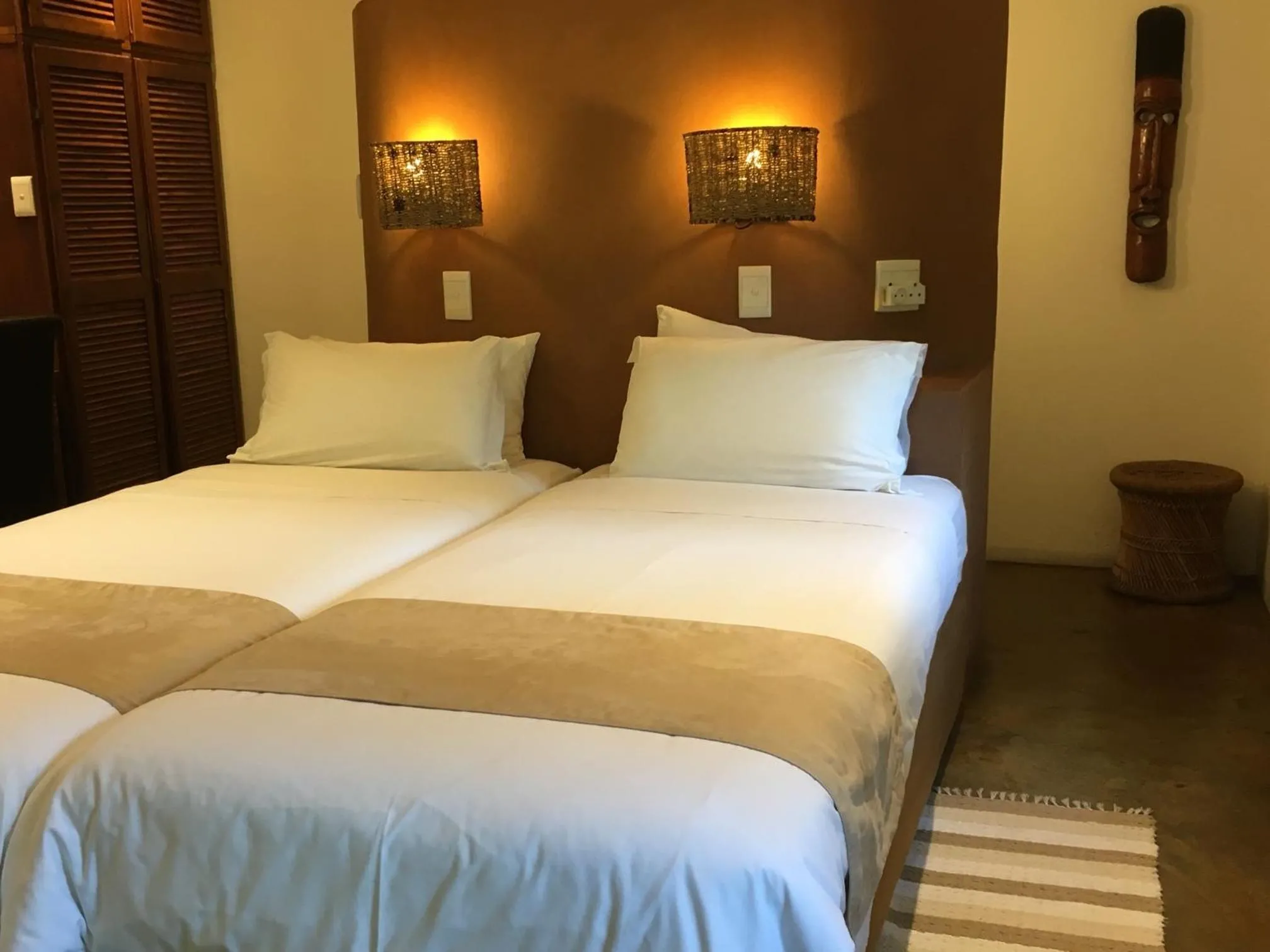 Property building, Bed in Afrikhaya Guest House