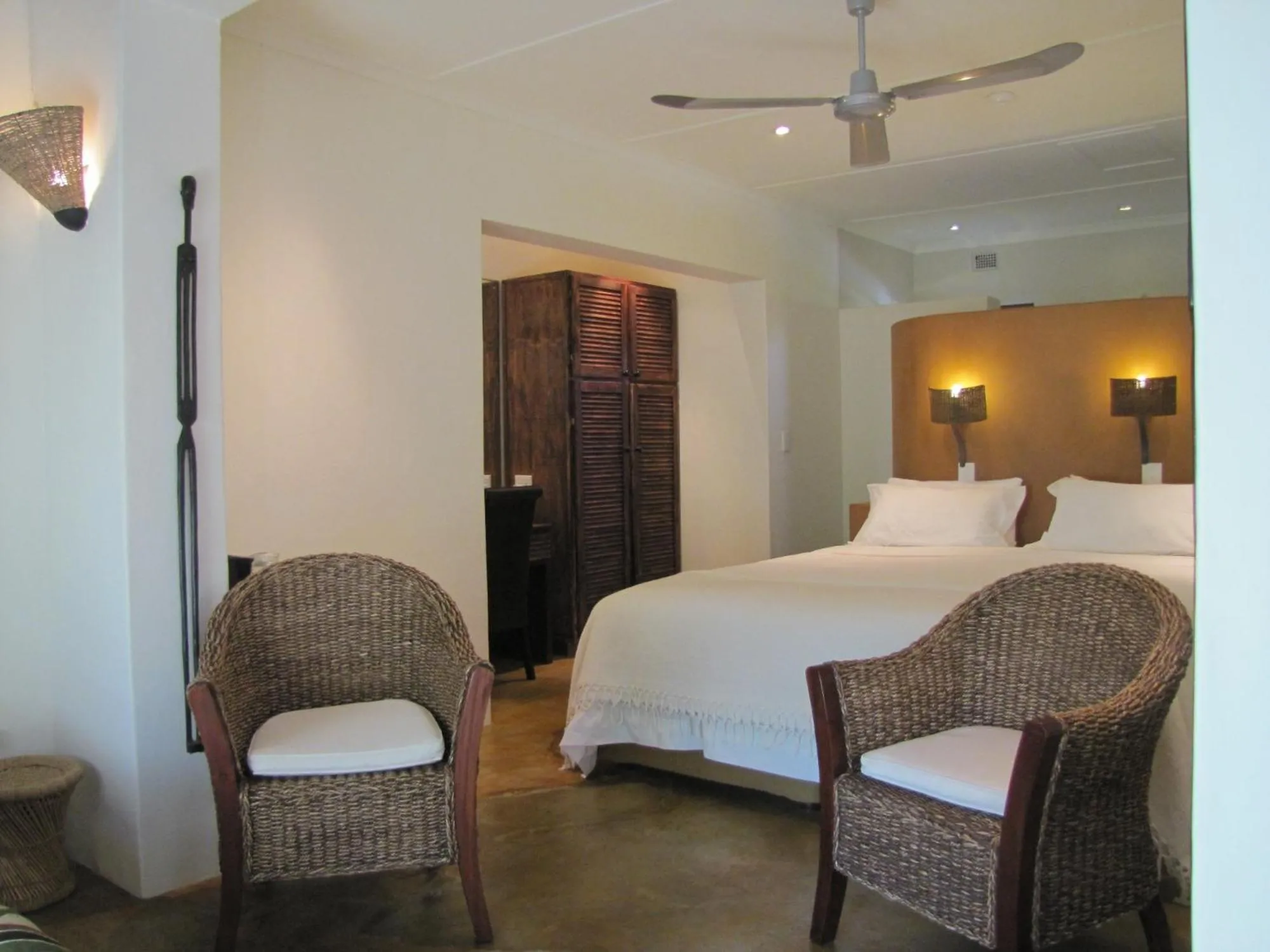 Bed in Afrikhaya Guest House
