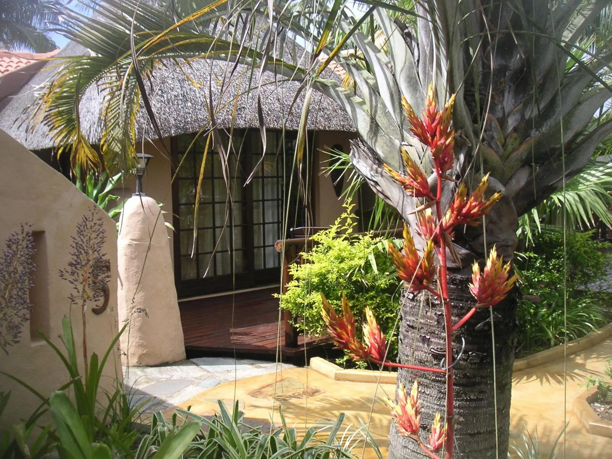Facade/entrance in Afrikhaya Guest House