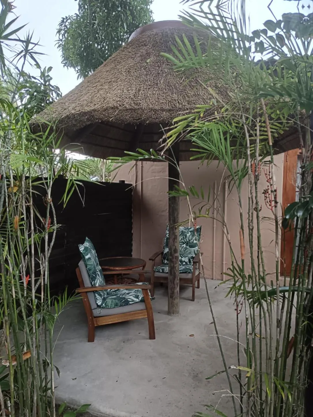 Balcony/Terrace in Afrikhaya Guest House