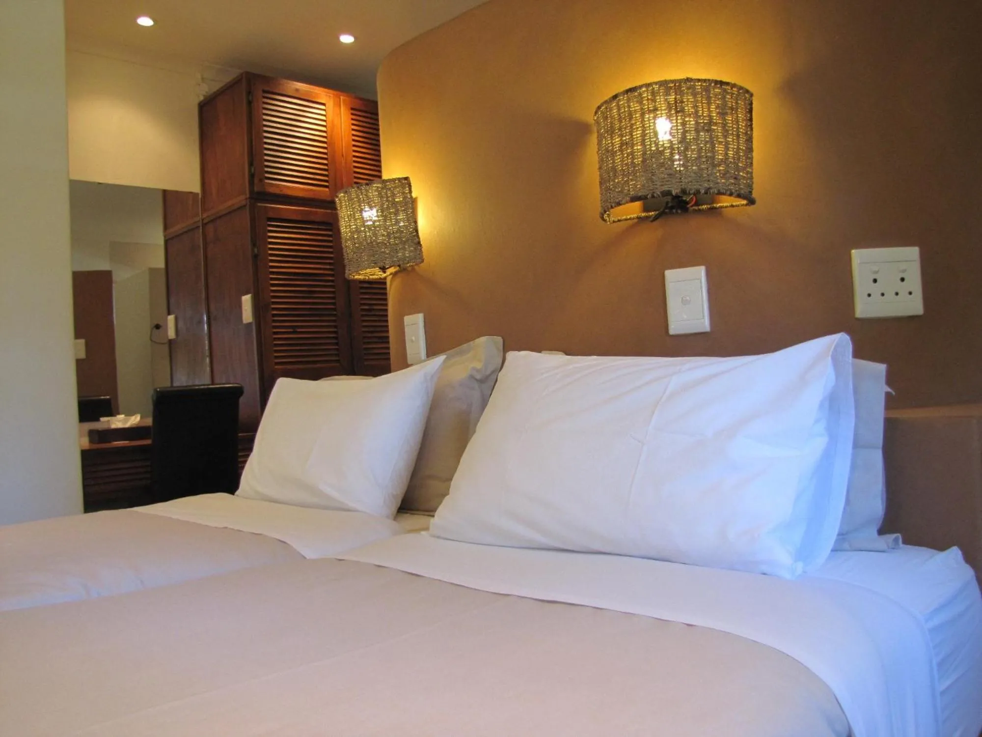 Bed in Afrikhaya Guest House