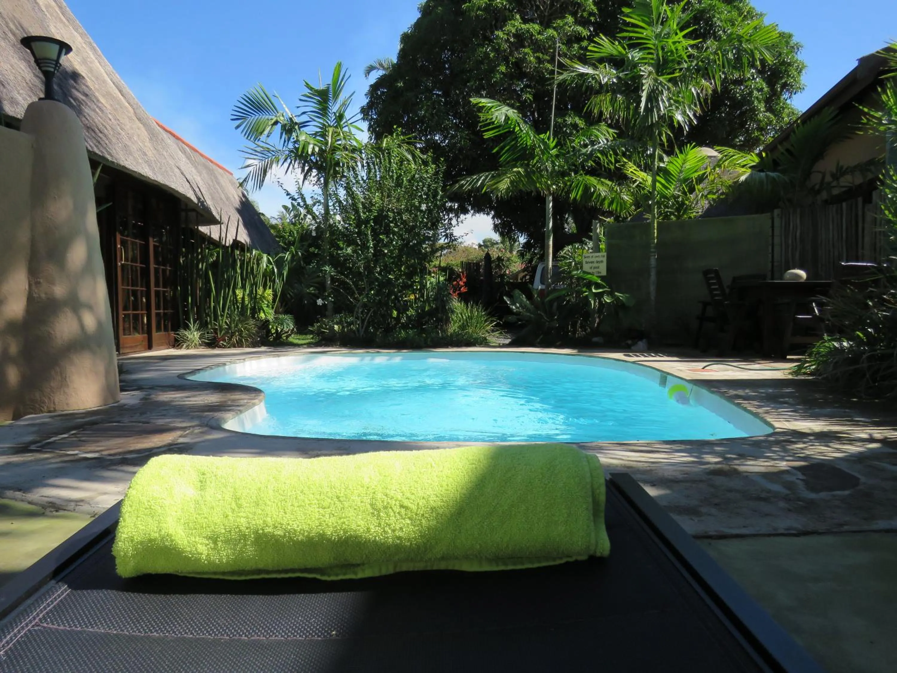 Garden in Afrikhaya Guest House