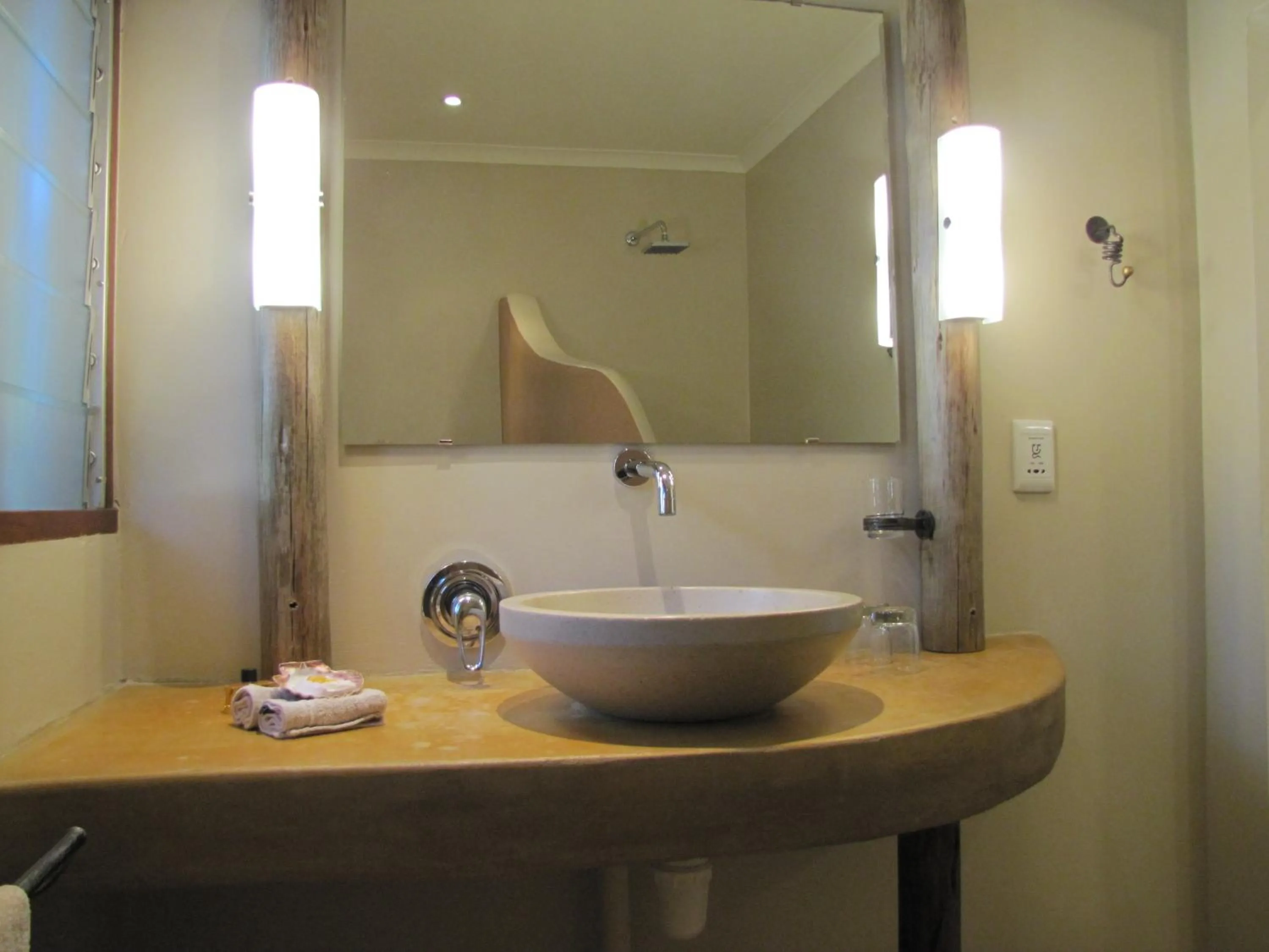 Shower in Afrikhaya Guest House